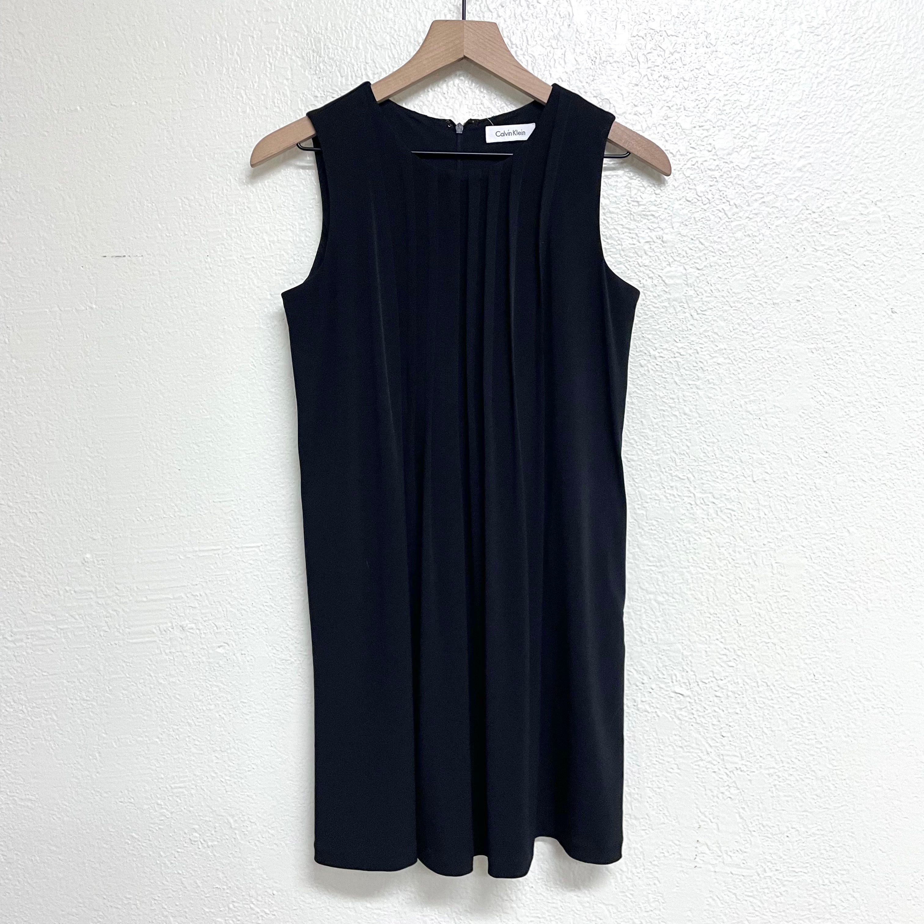 Pleat Front Dress