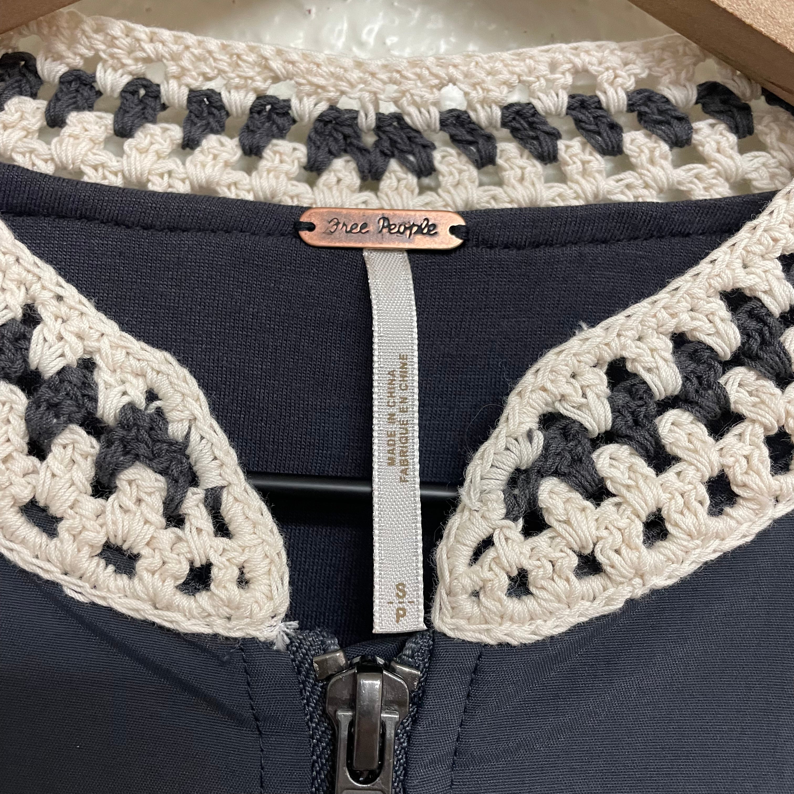 Crochet Trim Jacket