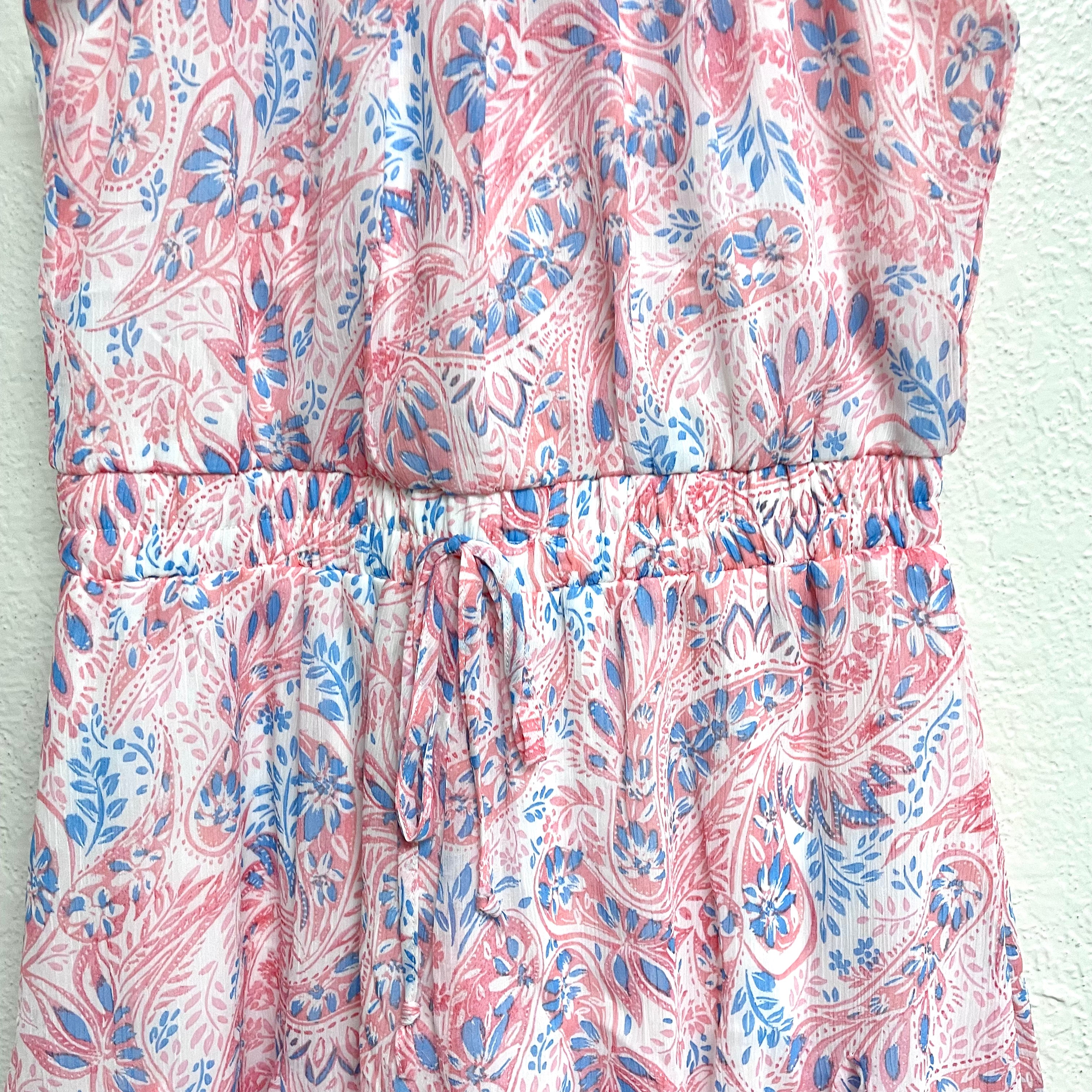 Floral Paisley Romper