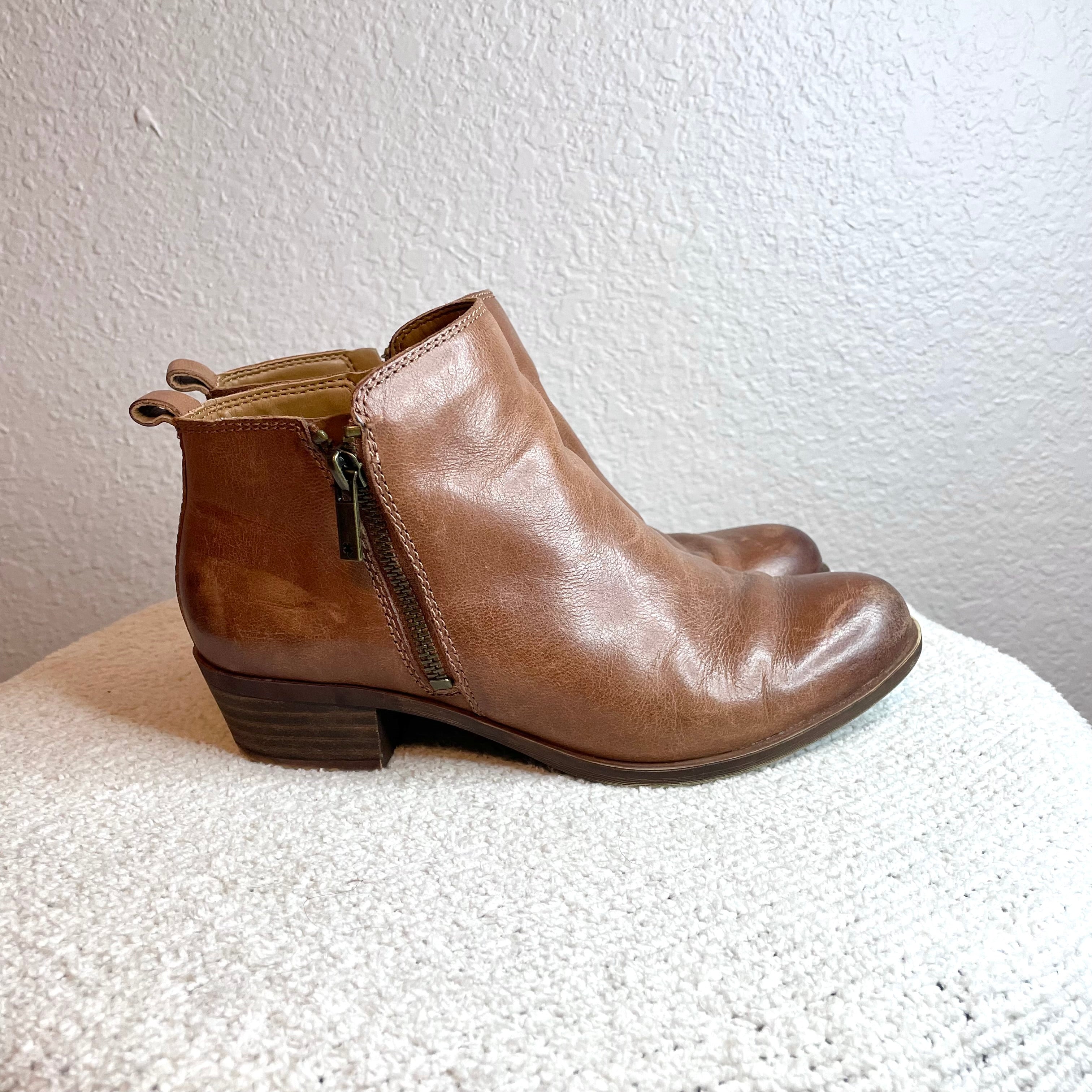 Leather Ankle Booties