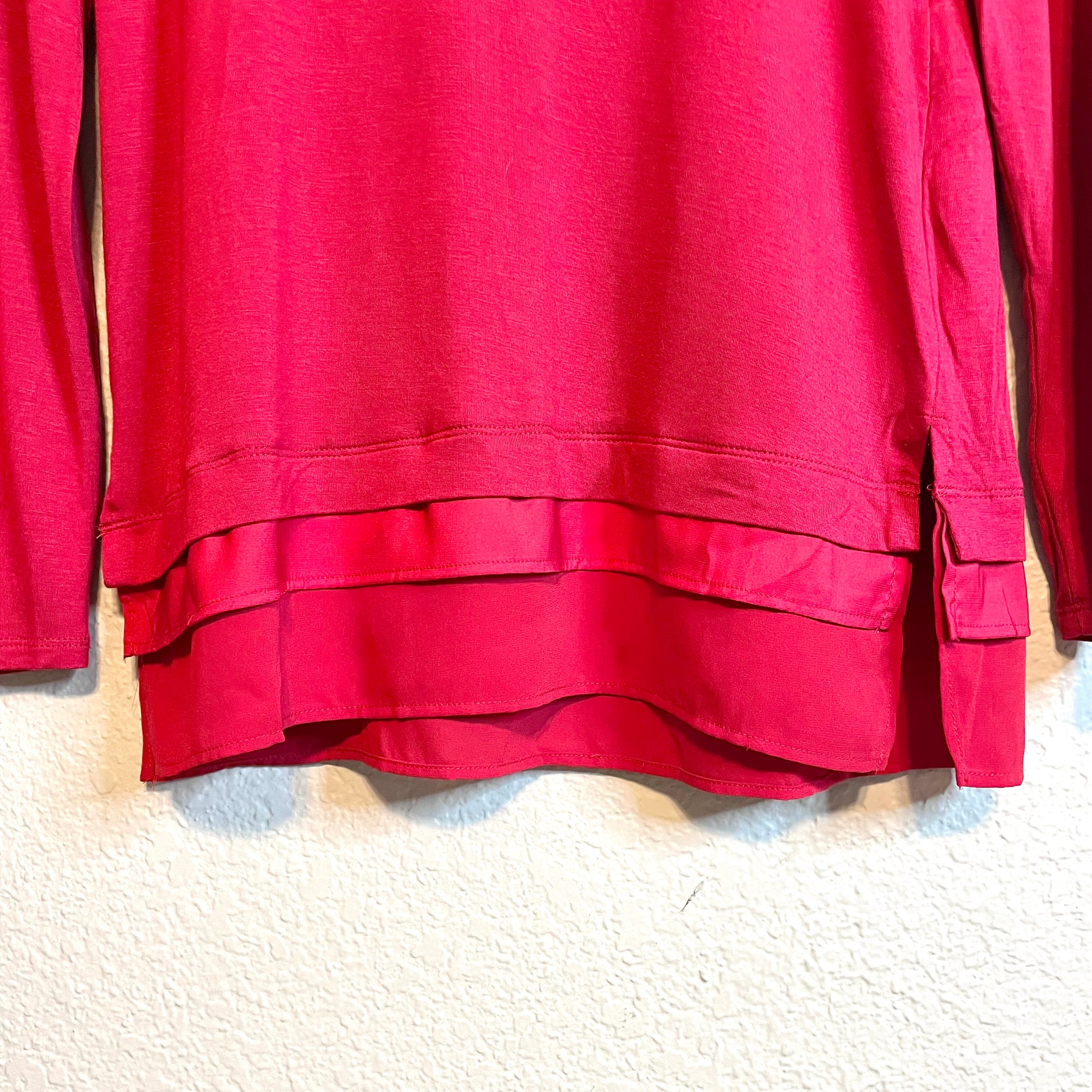 Layered Hem Blouse