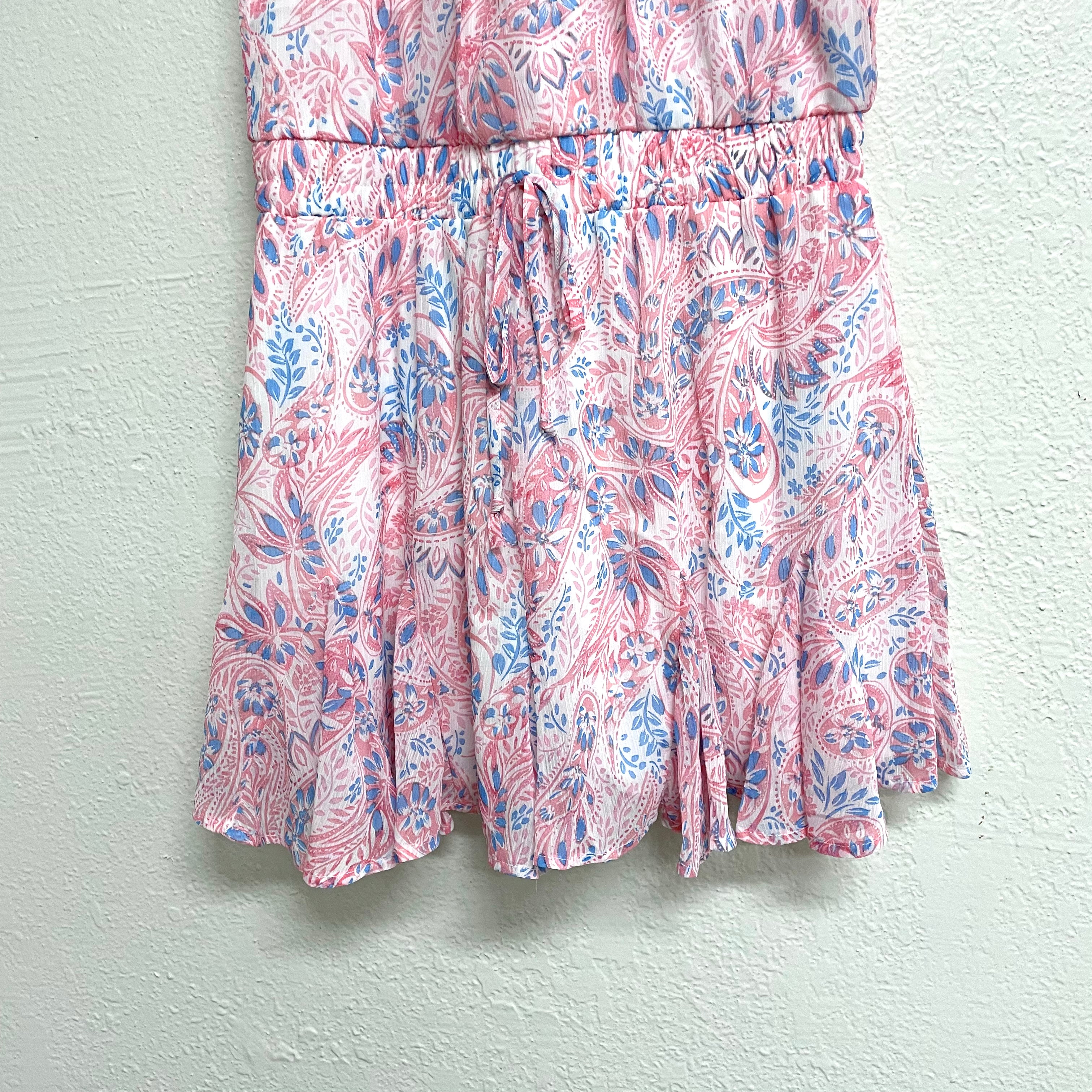 Floral Paisley Romper