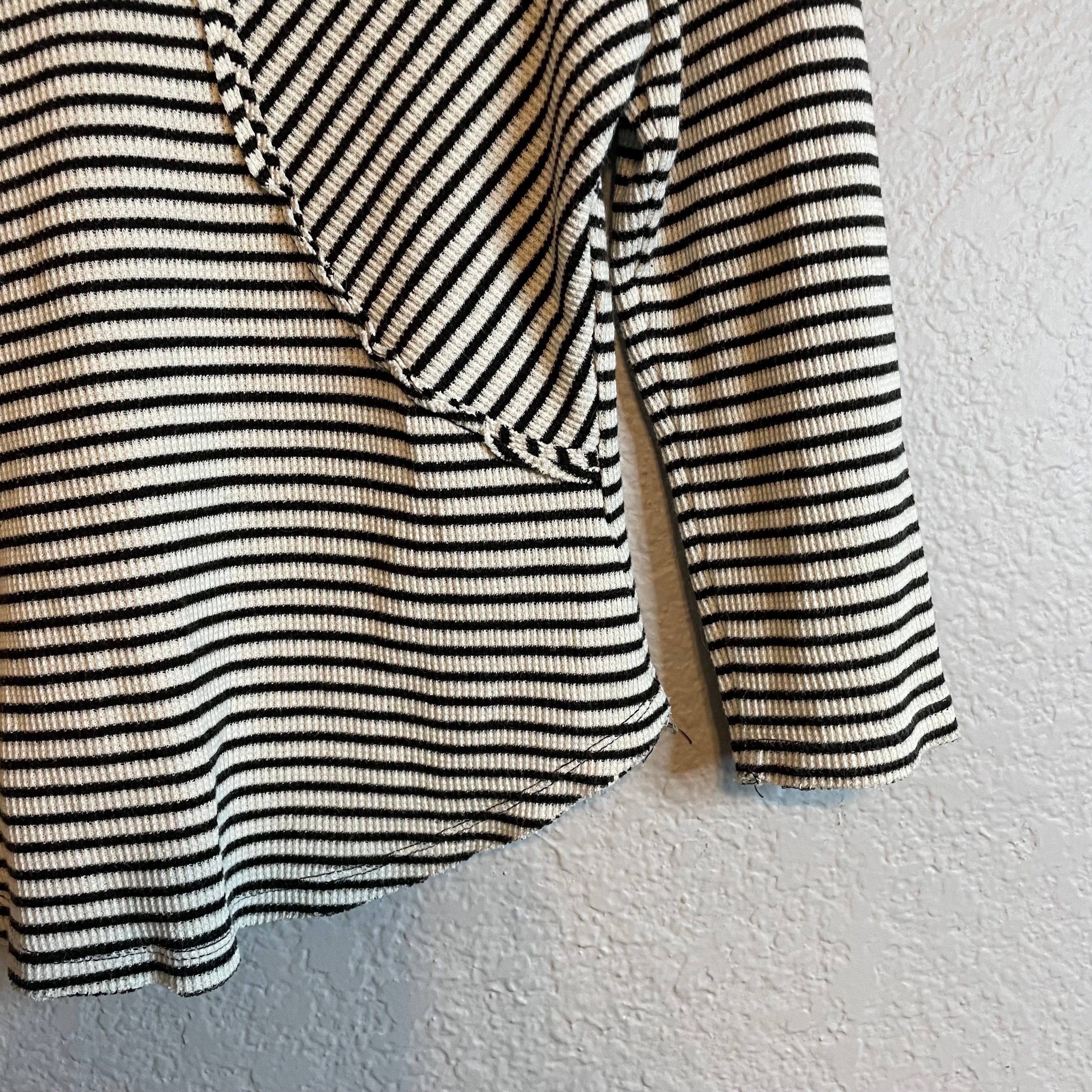 Cropped Striped Thermal