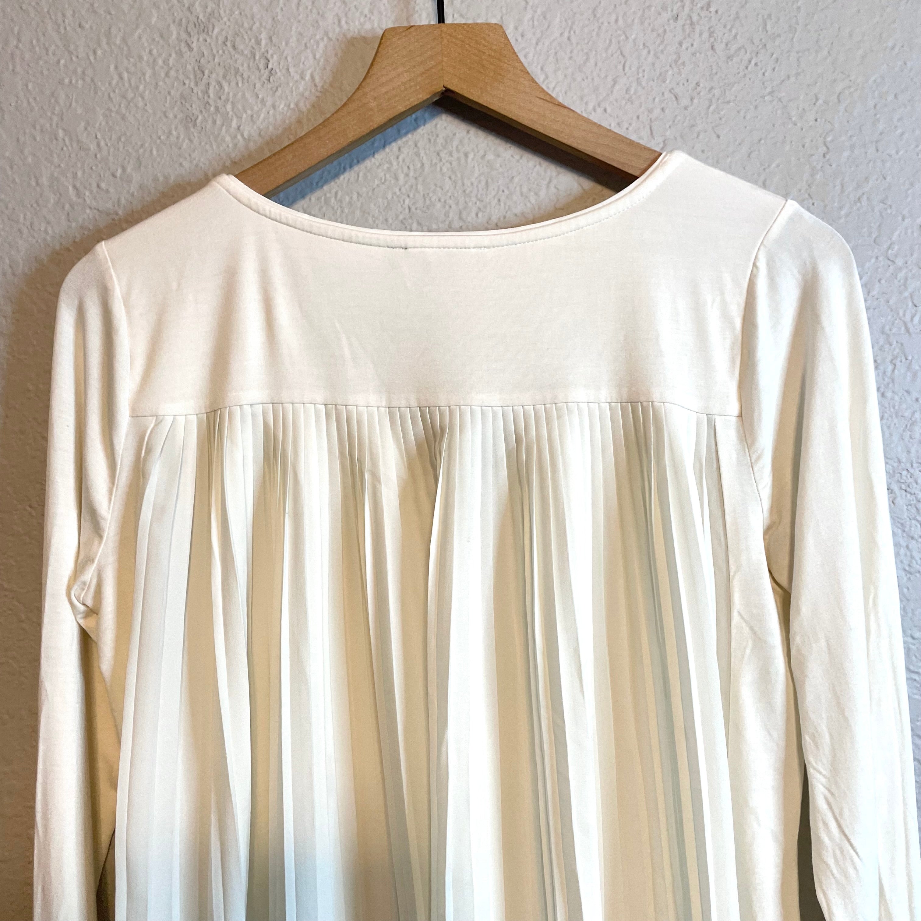 Accordion Pleat Blouse