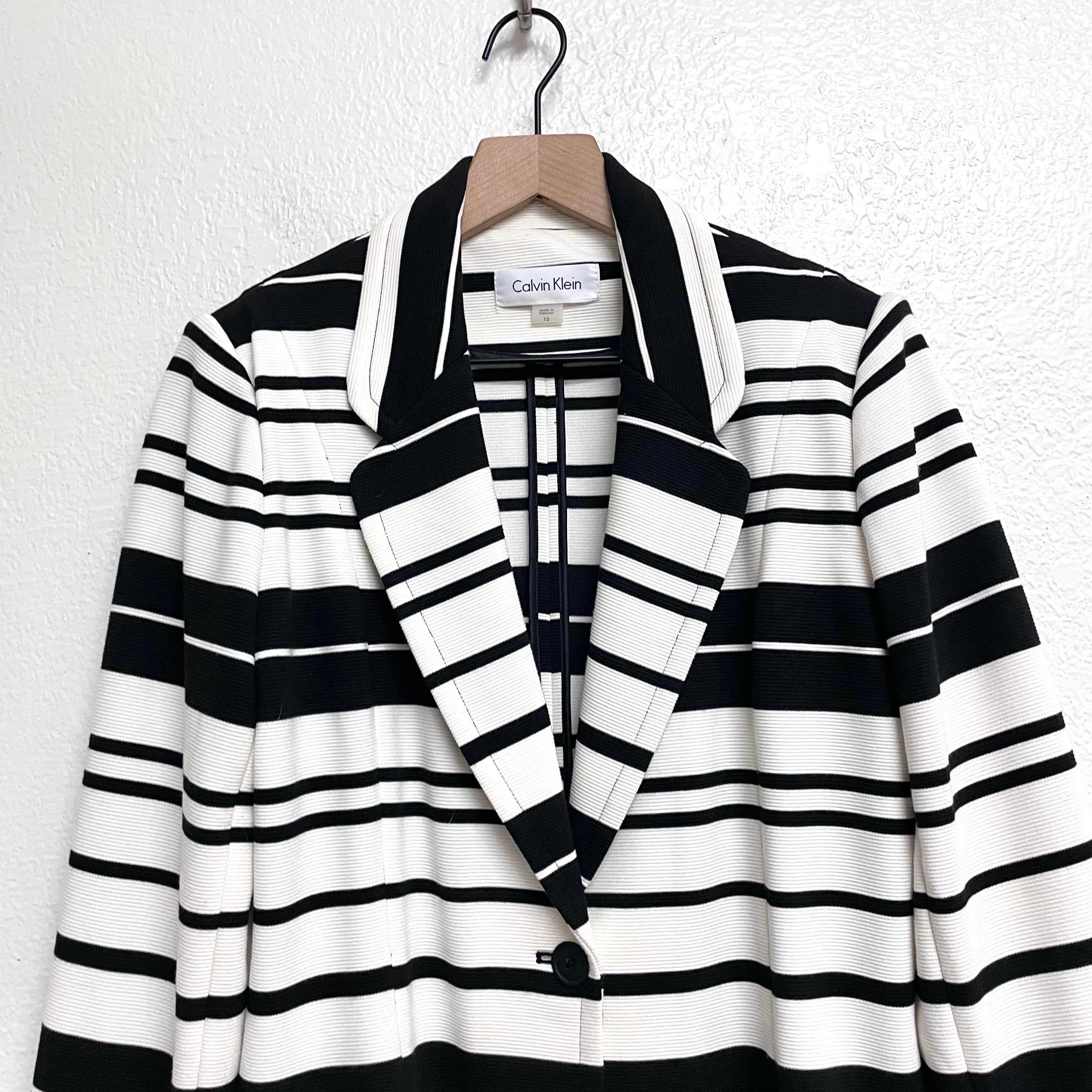 Striped Blazer