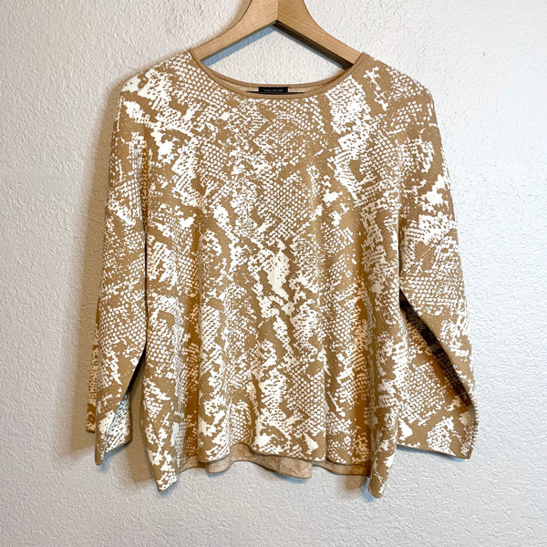 Snakeskin Sweater Greenhaven Mercantile