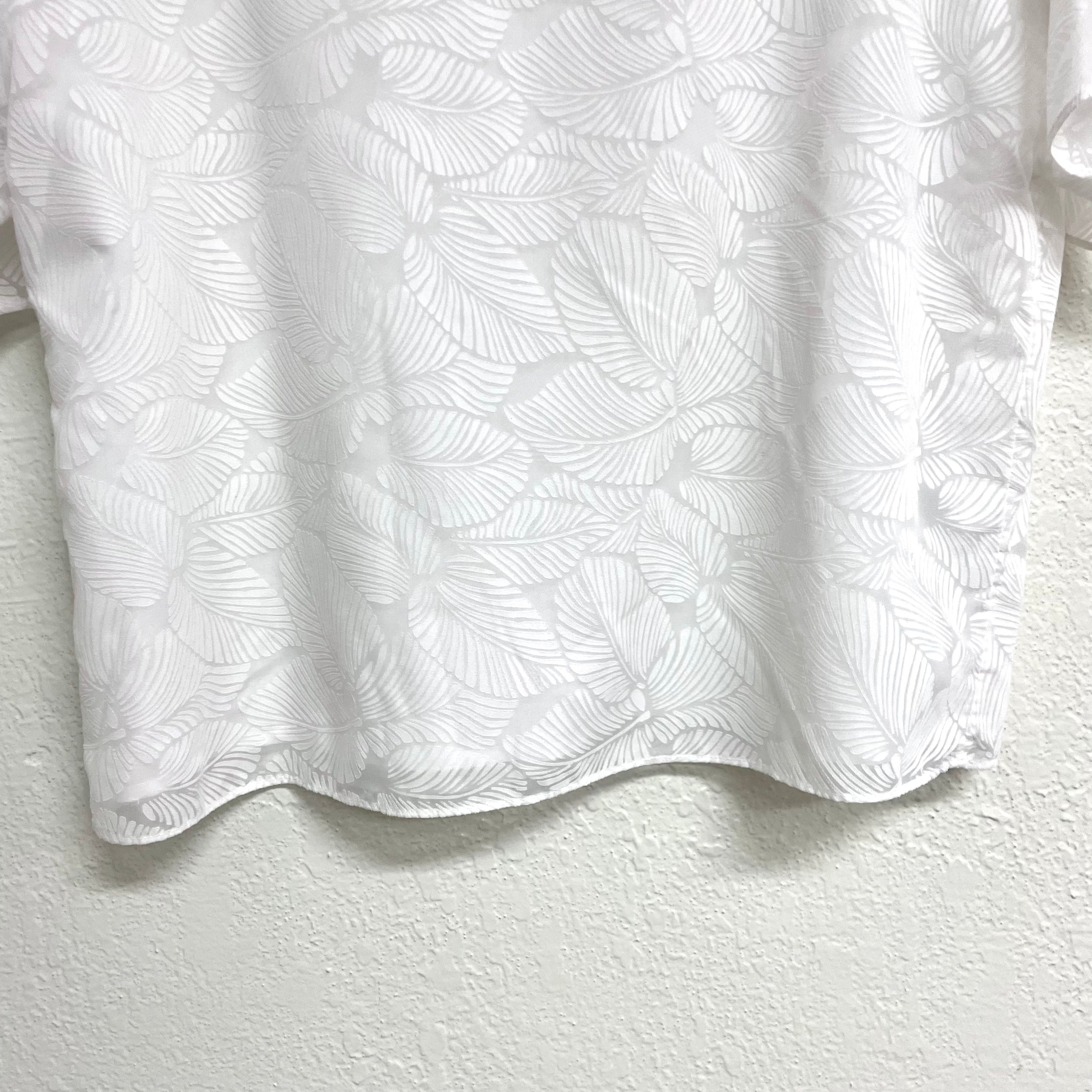 Leaf Overlay Top