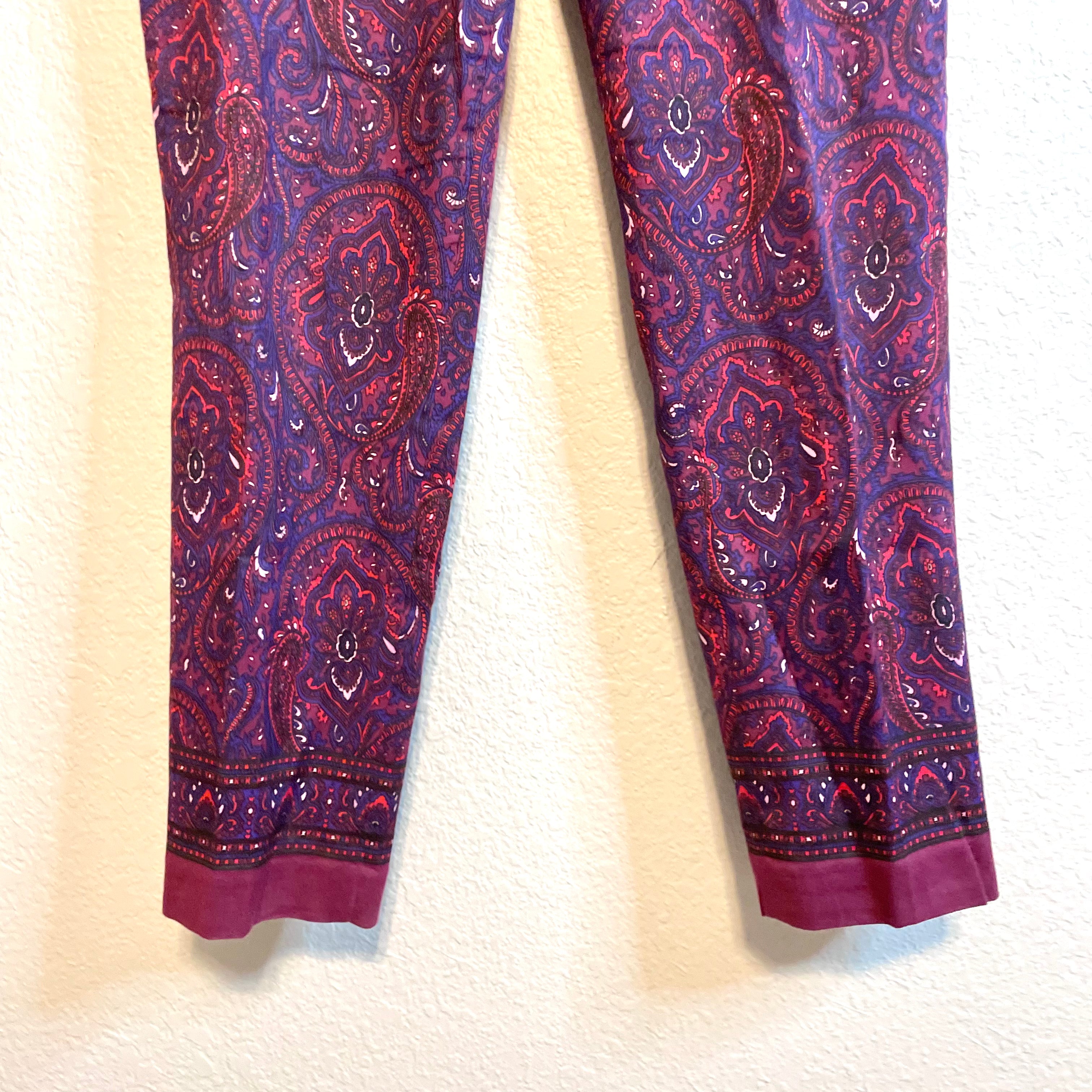 Paisley Dress Pants