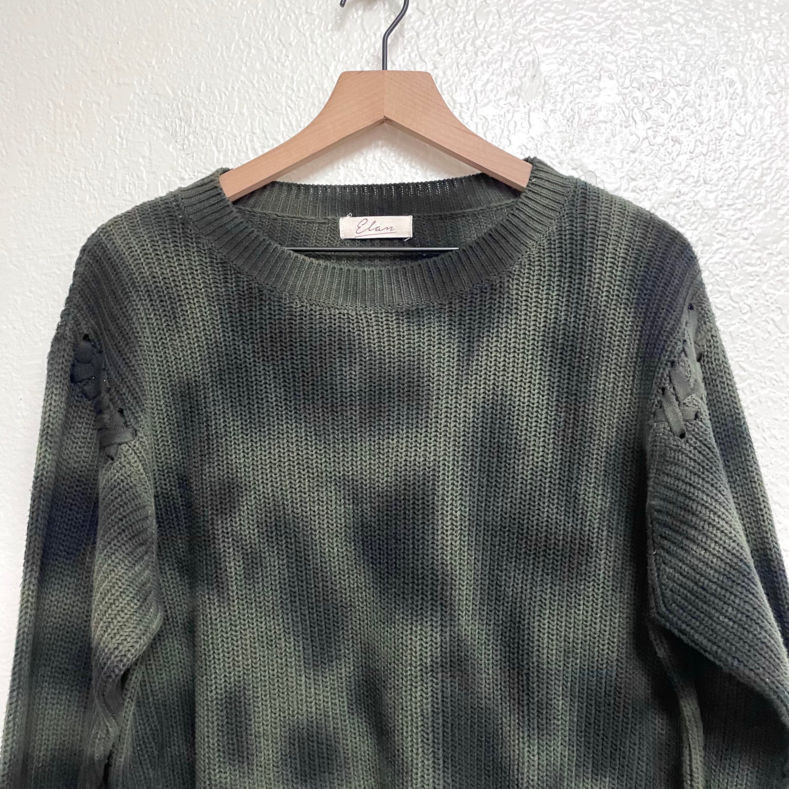 Tie Dye Knit Sweater