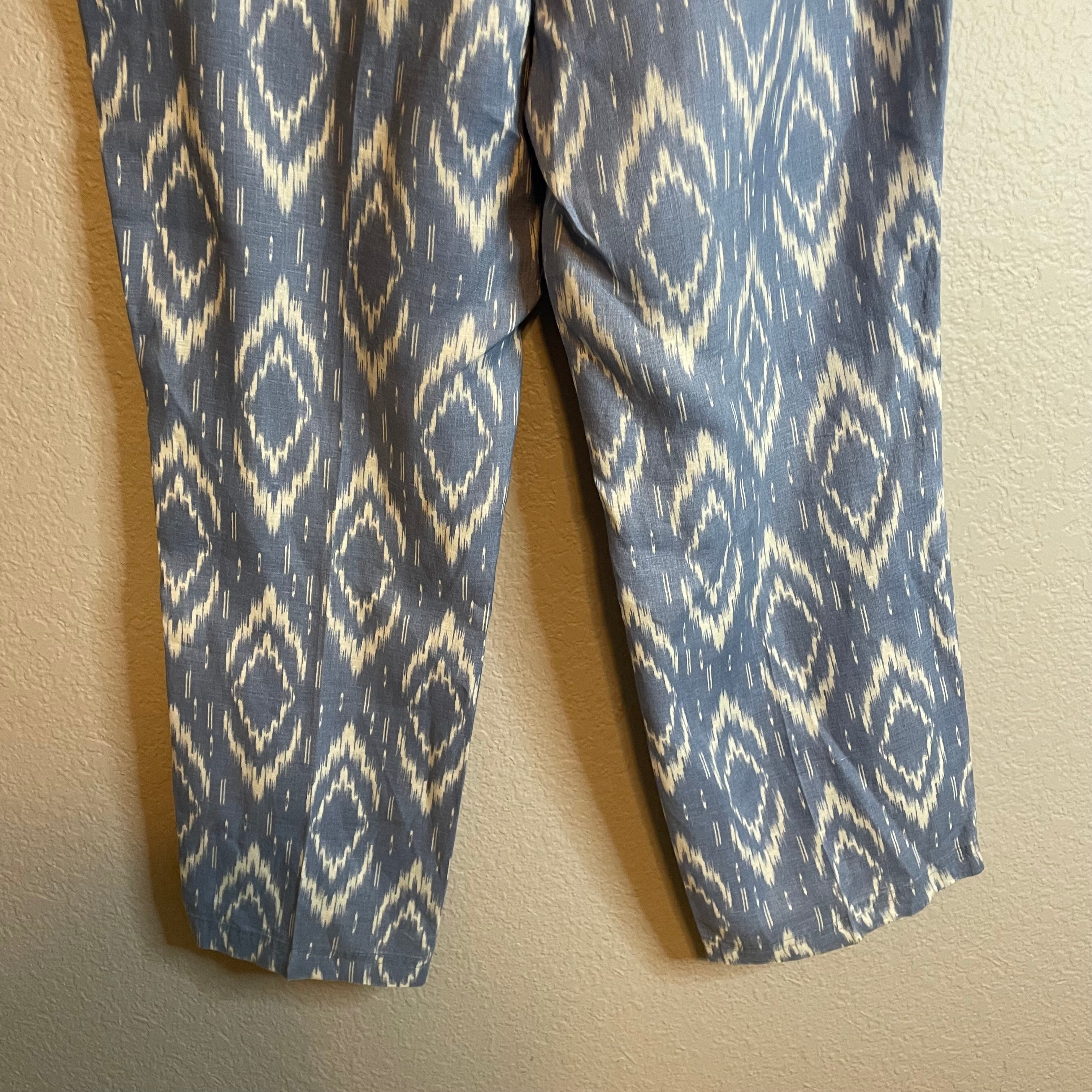 Ikat Linen Pants