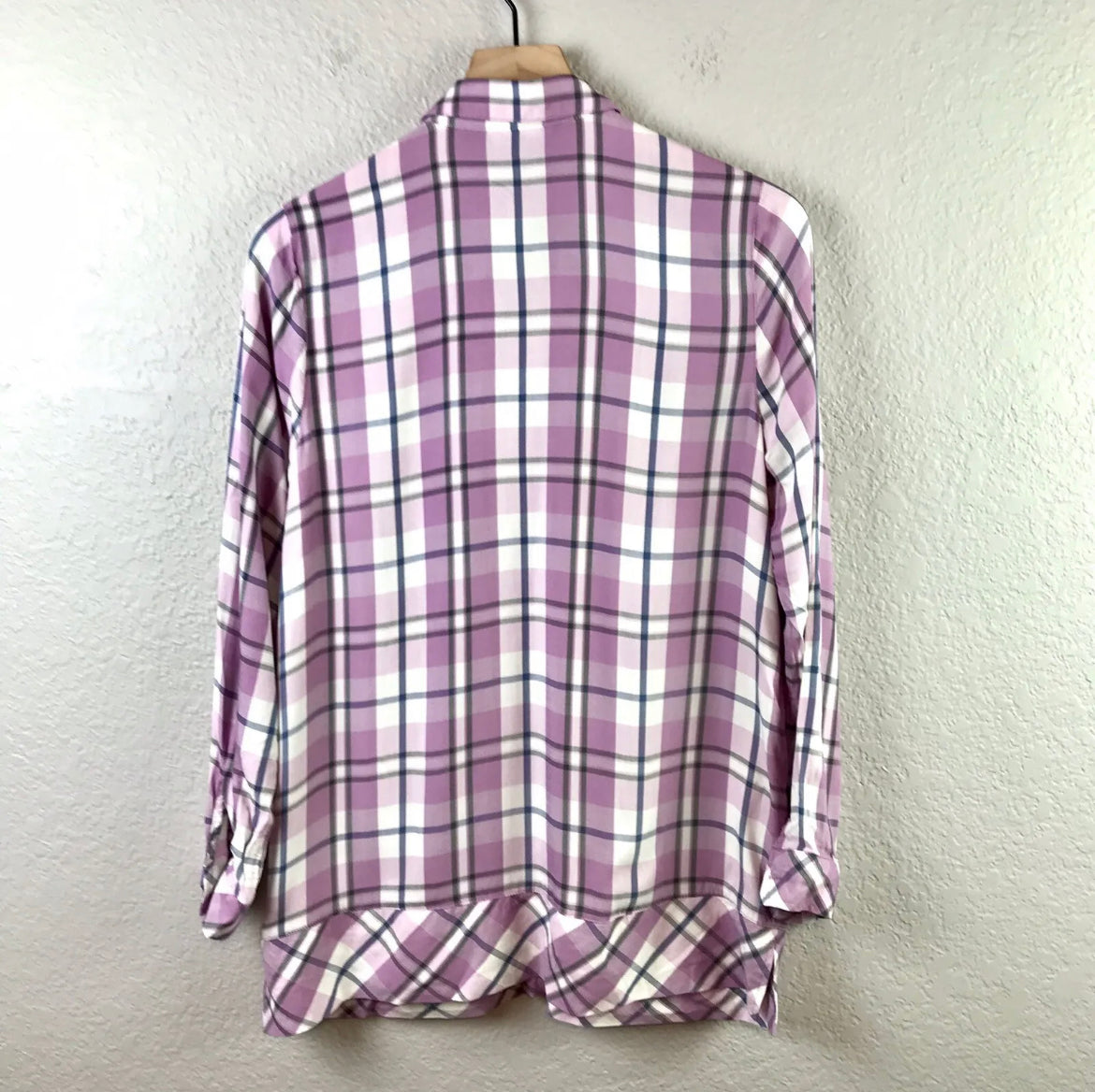 Plaid Button Down Top