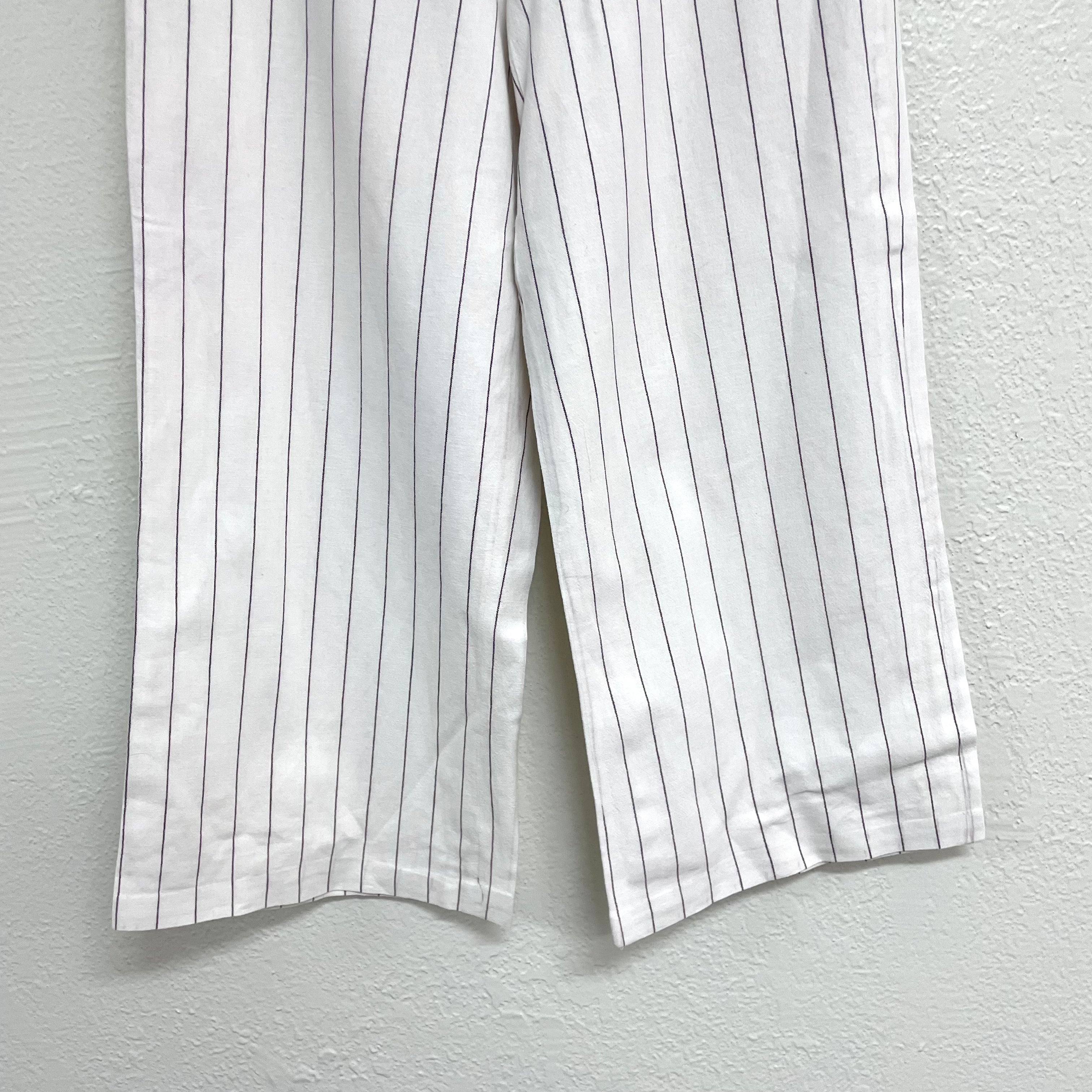 Striped Capri Pants