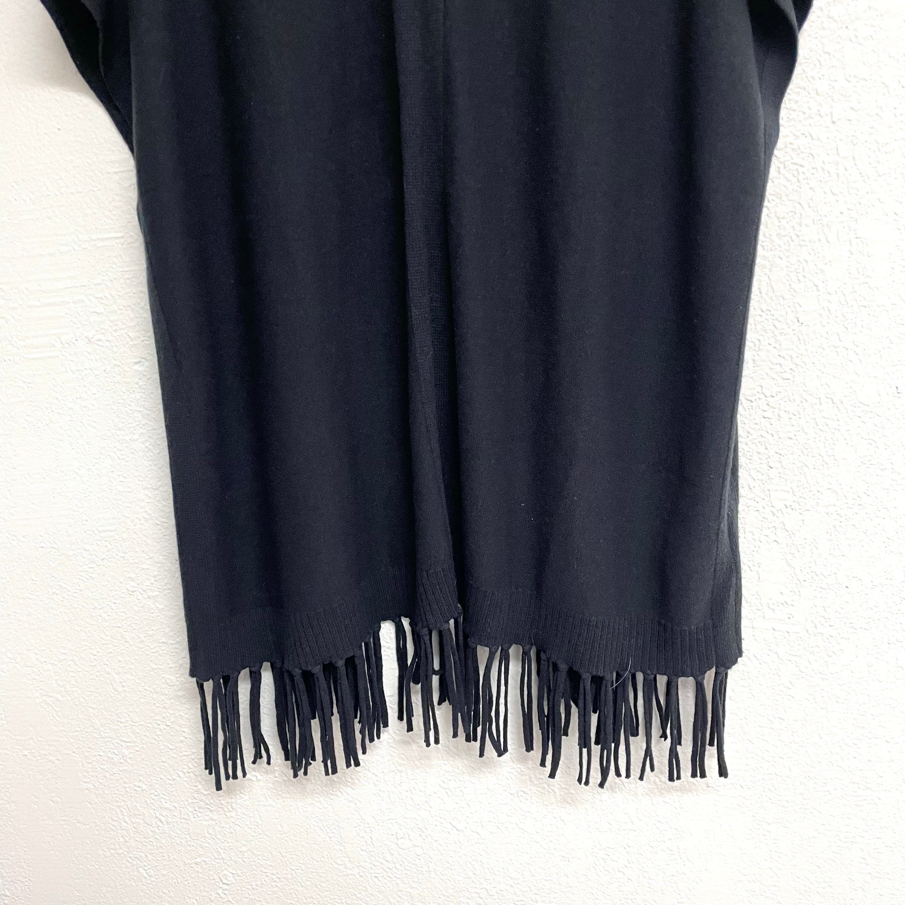 Cashmere Fringe Cardigan