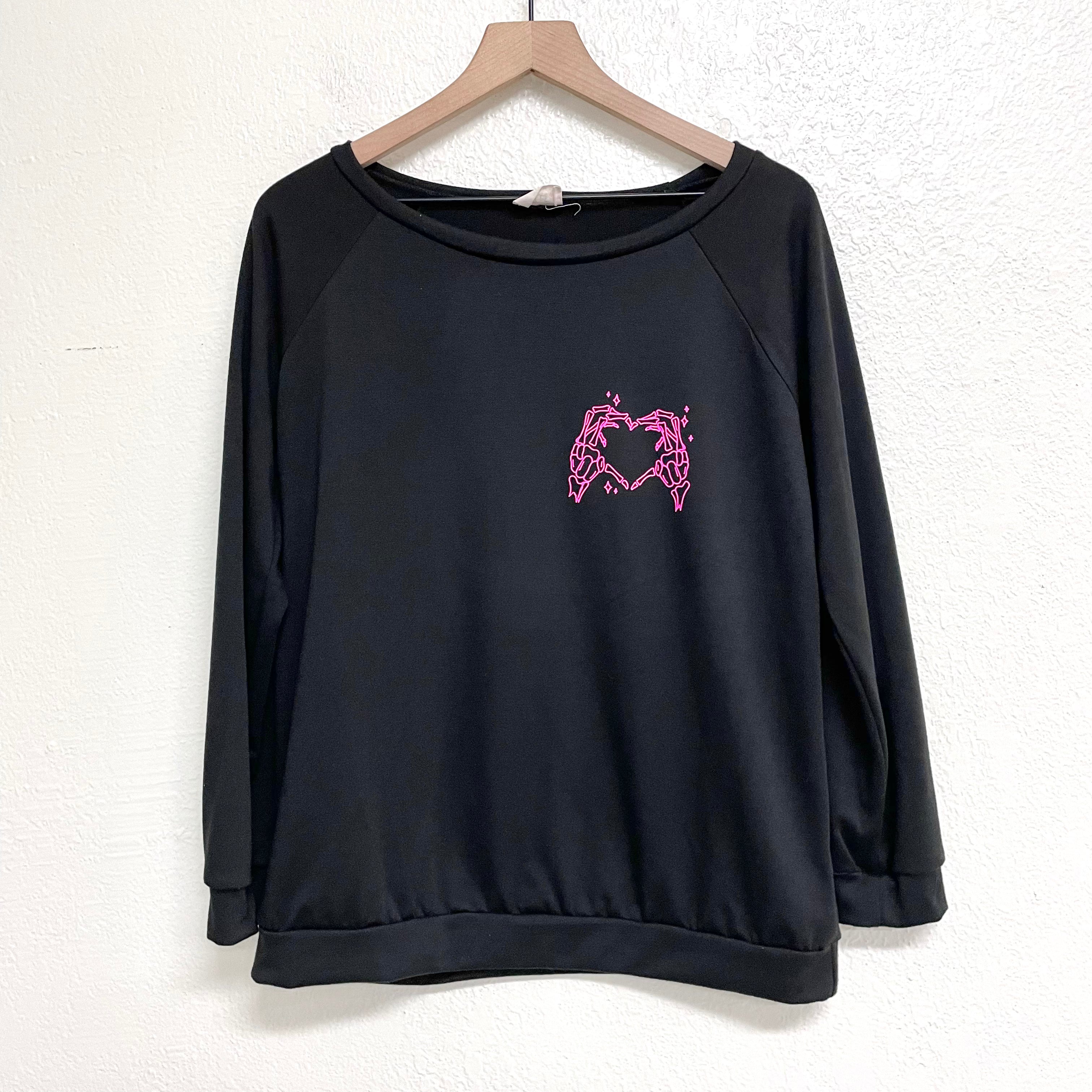 Skull Heart Sweatshirt