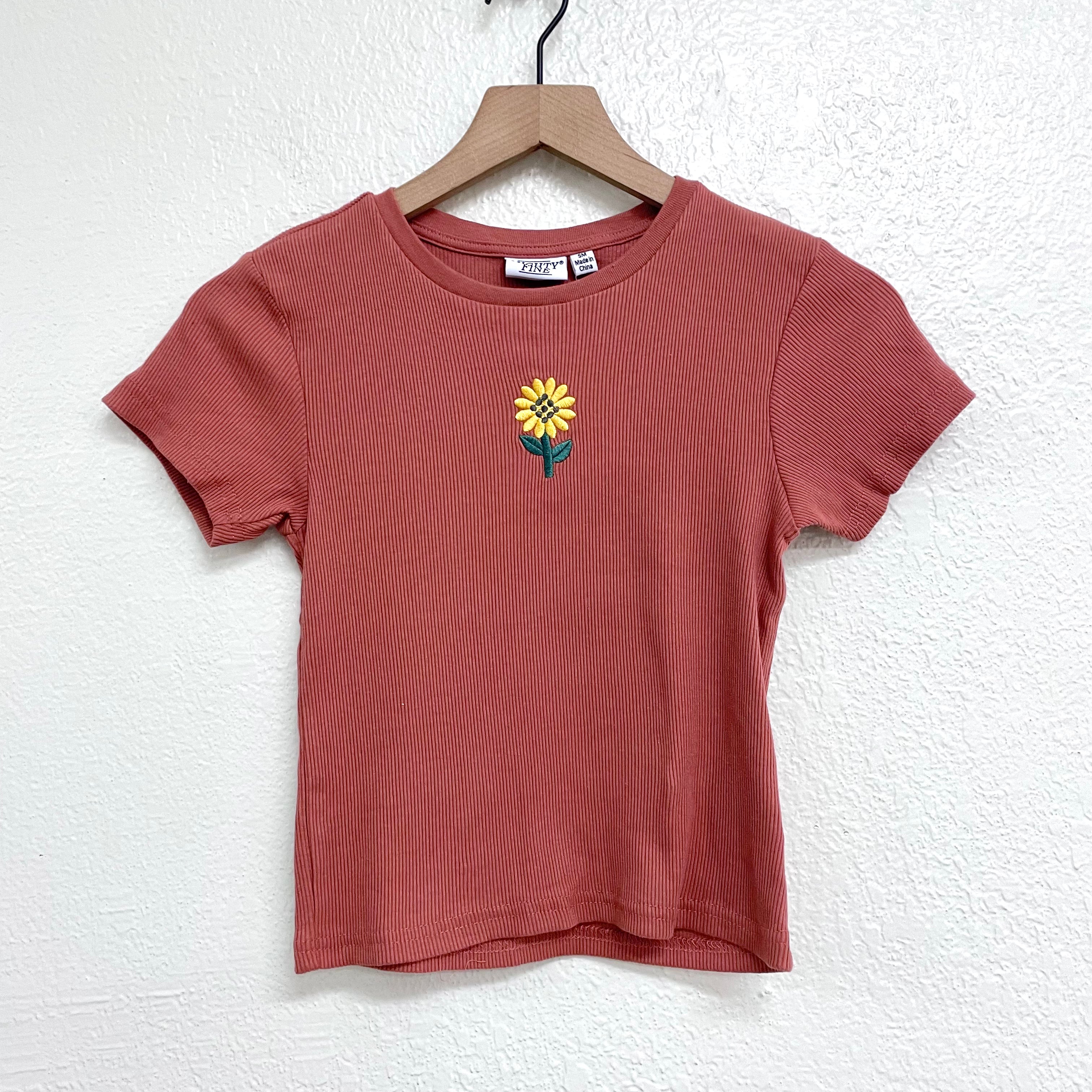 Sunflower Crop Top