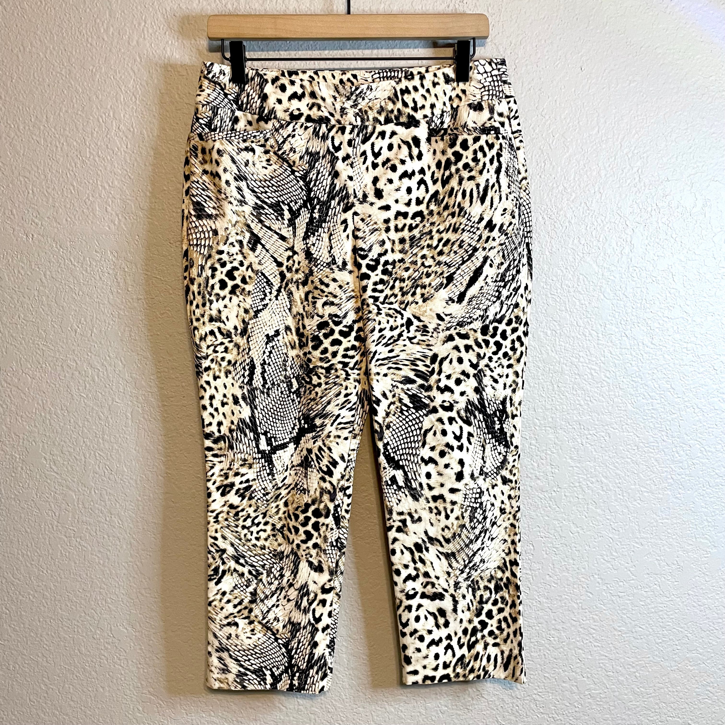 Animal Print Capri’s