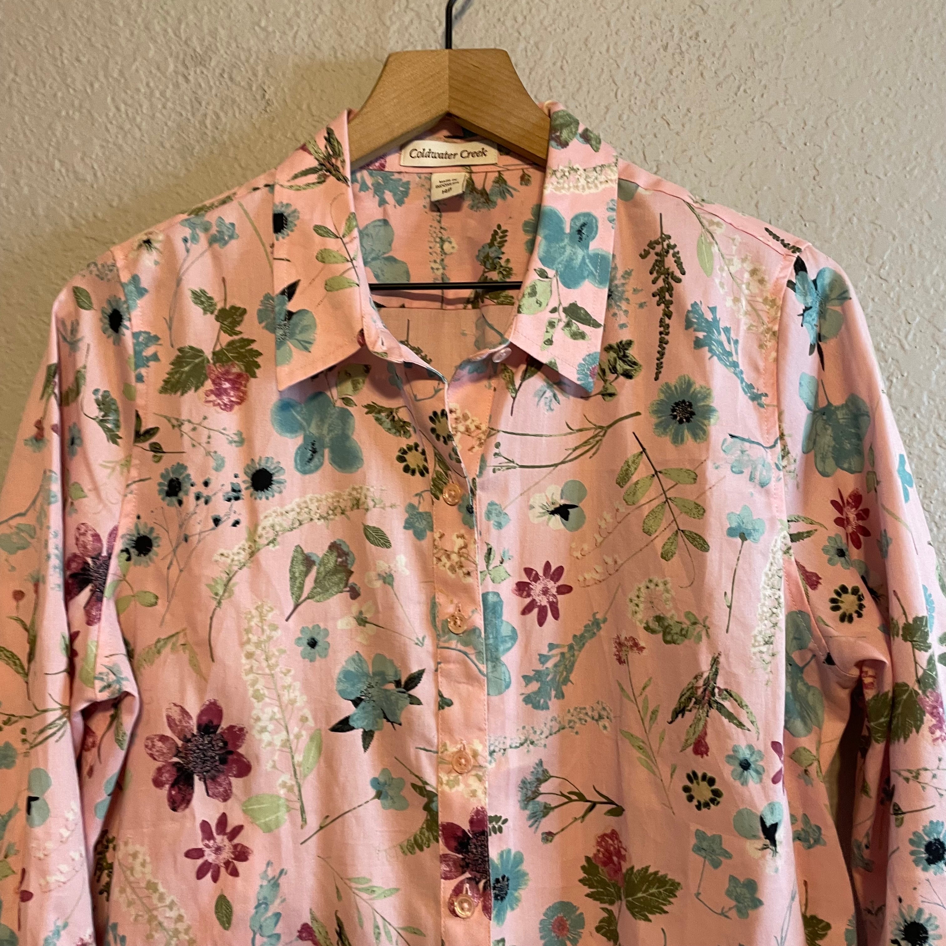 Floral Button Down Shirt