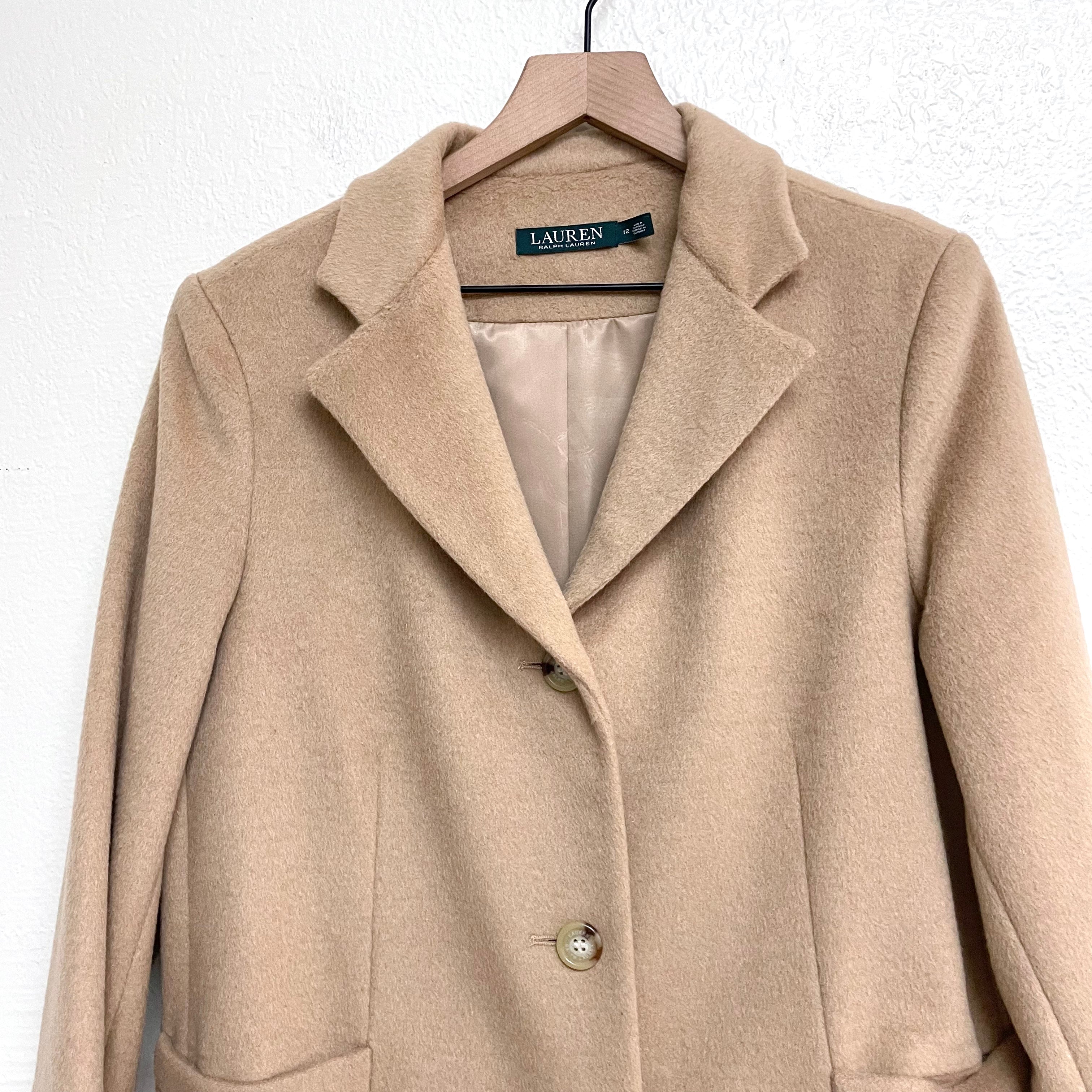 Wool Blend Overcoat