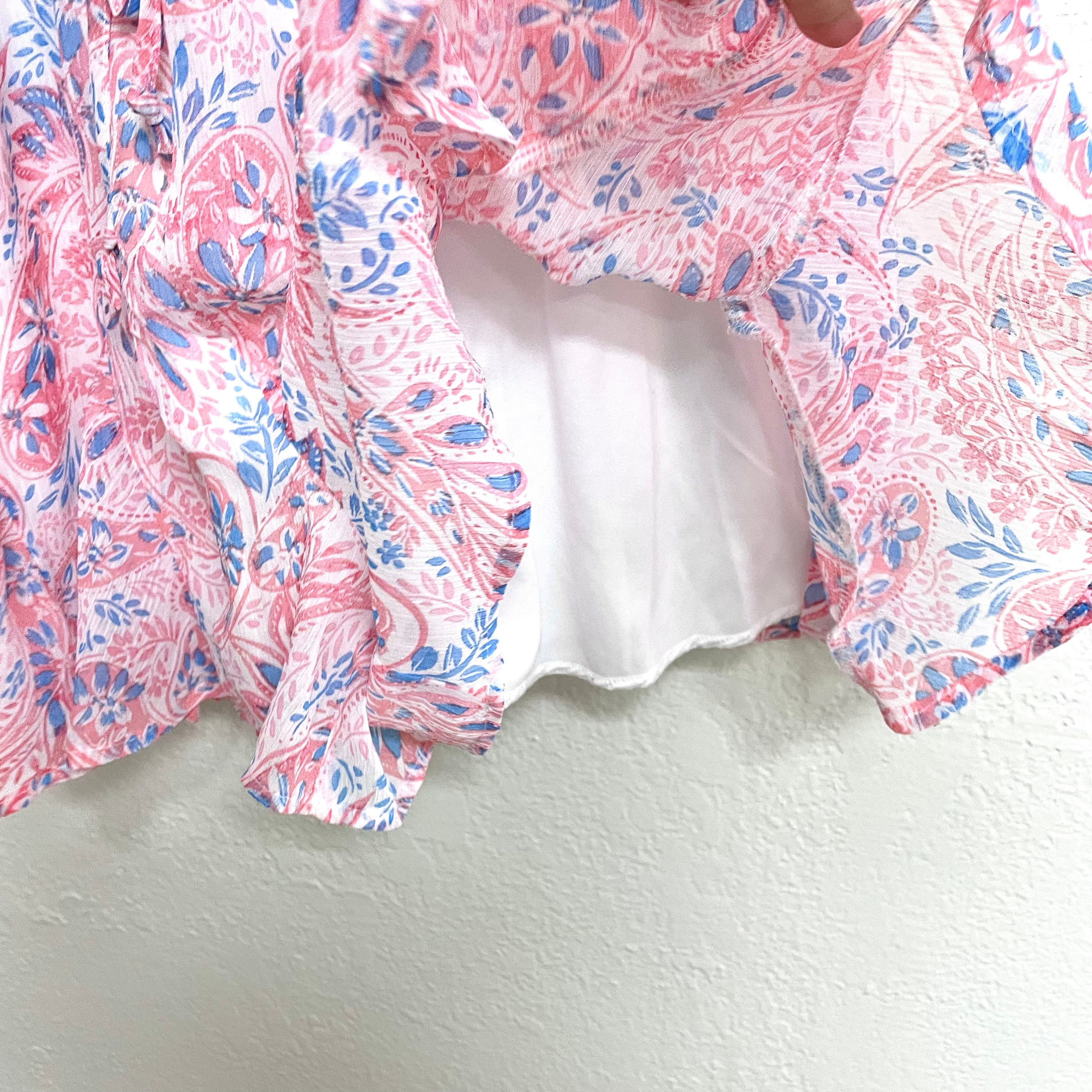 Floral Paisley Romper