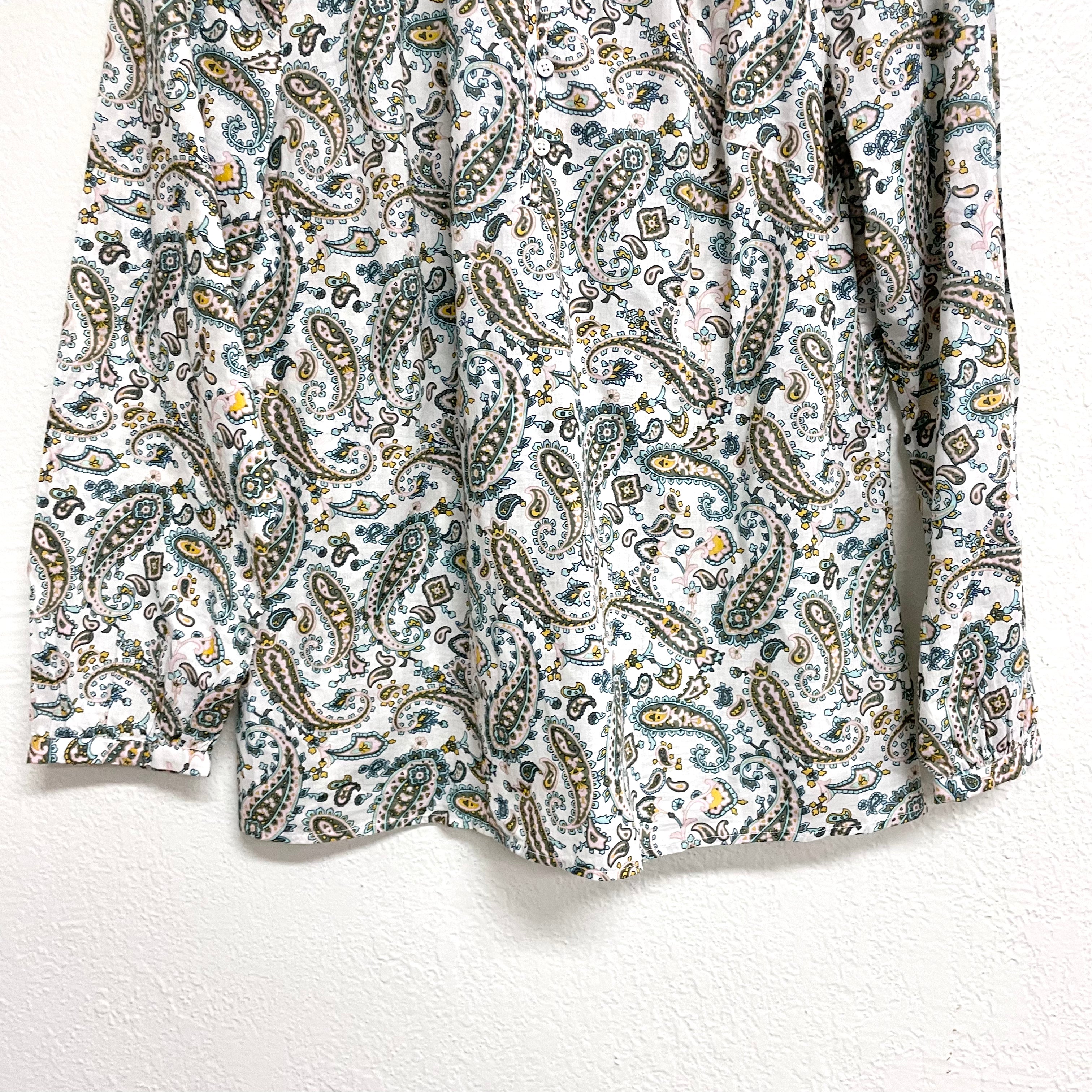 Paisley Long Sleeve Top