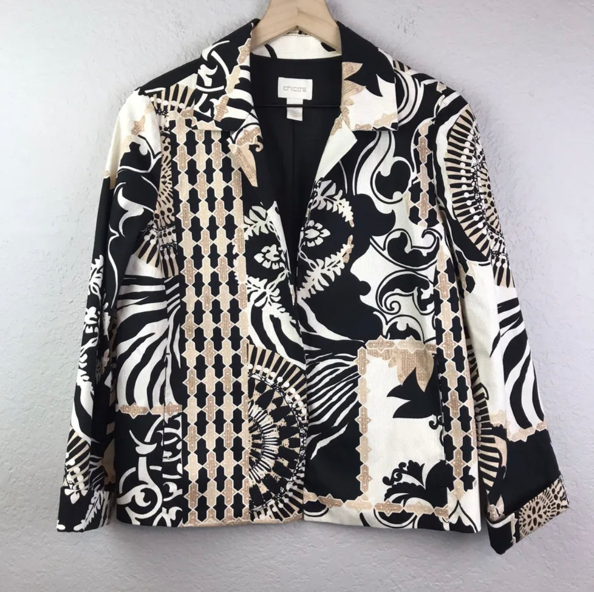 Tribal Floral Blazer