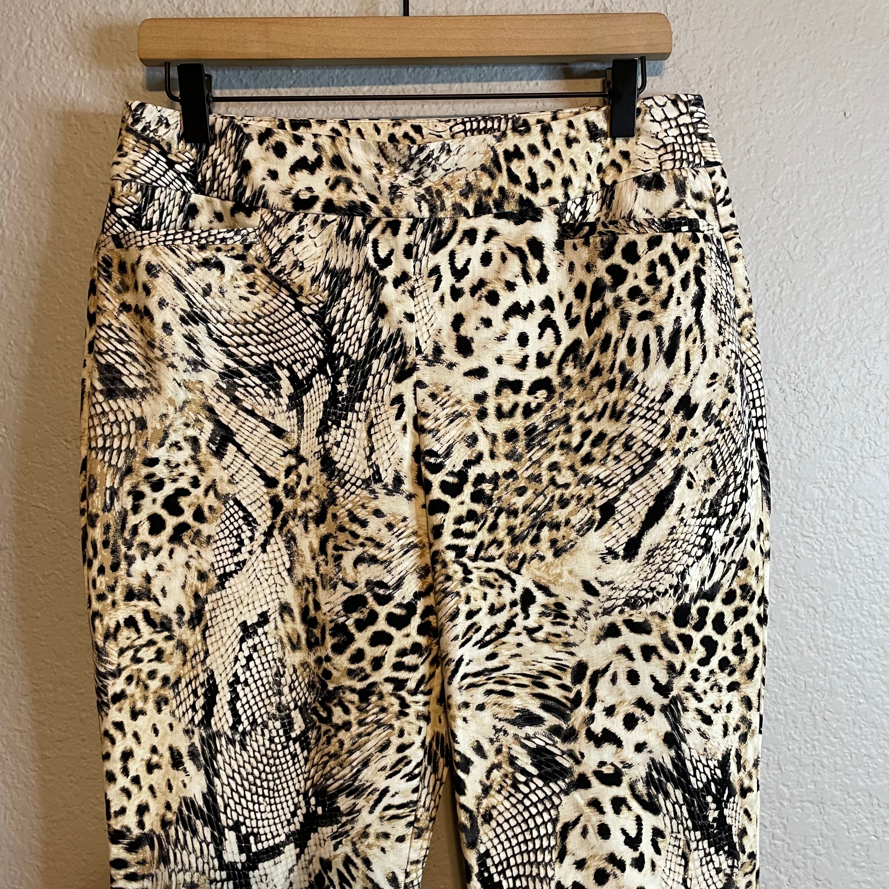 Animal Print Capri’s