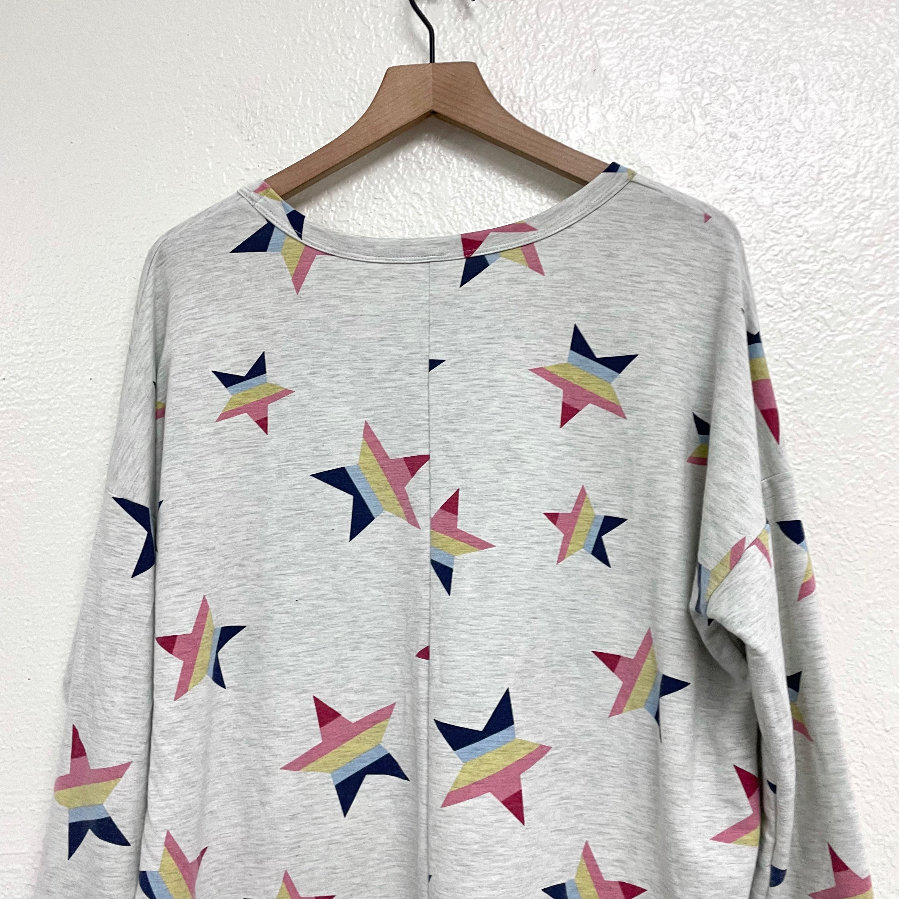 Star Print Sweatshirt