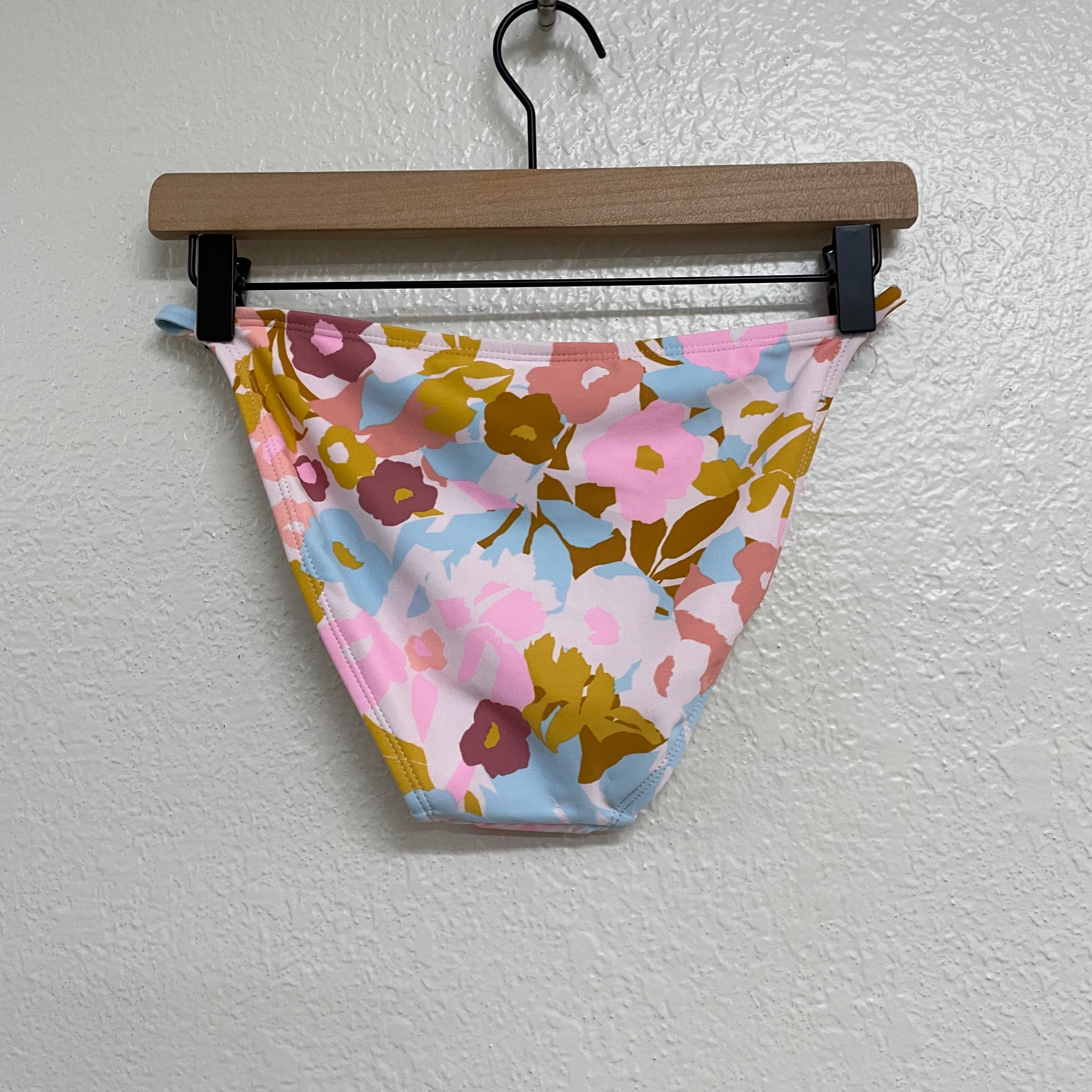 Floral Hipster Bikini Bottom