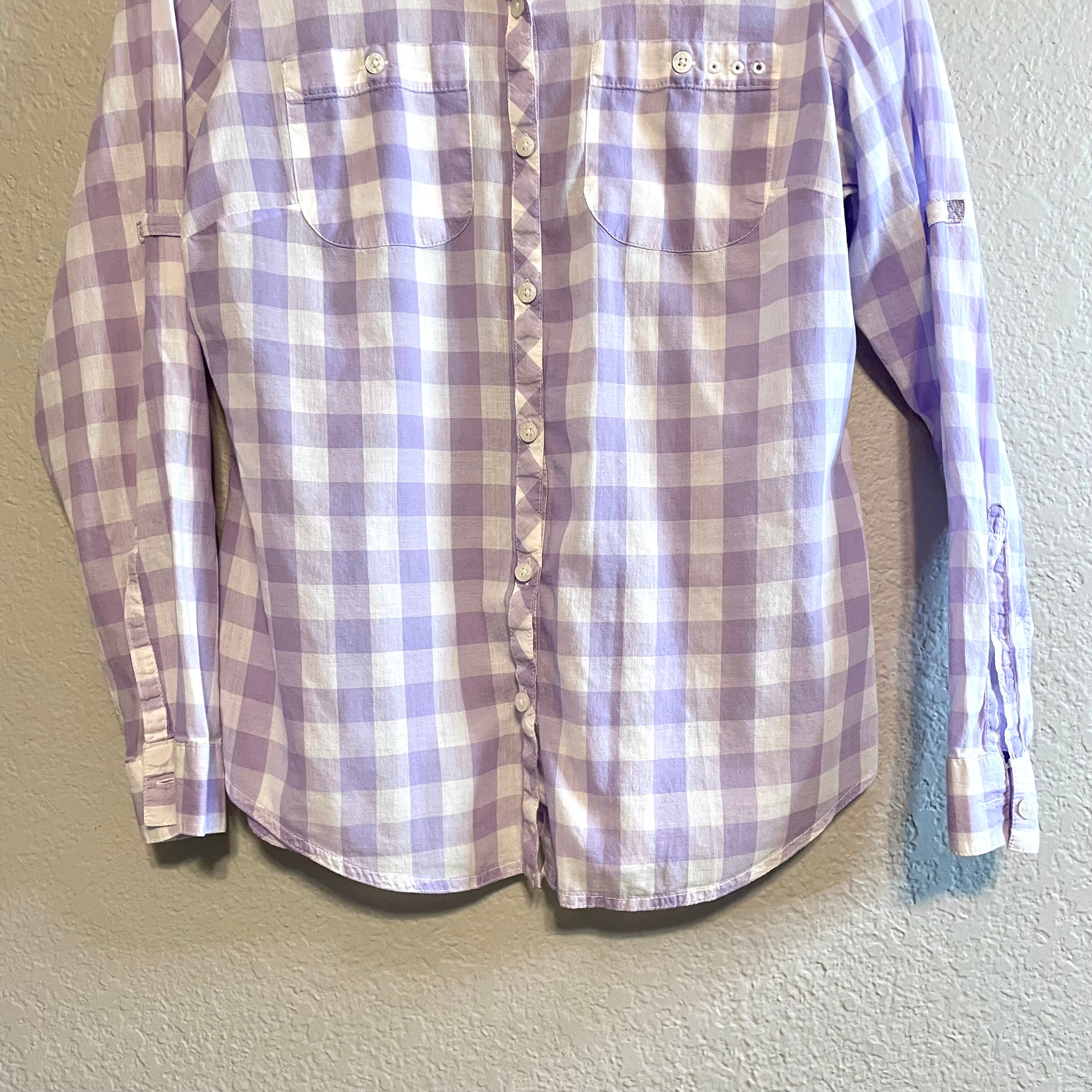 Plaid Lightweight Button Up Shirt