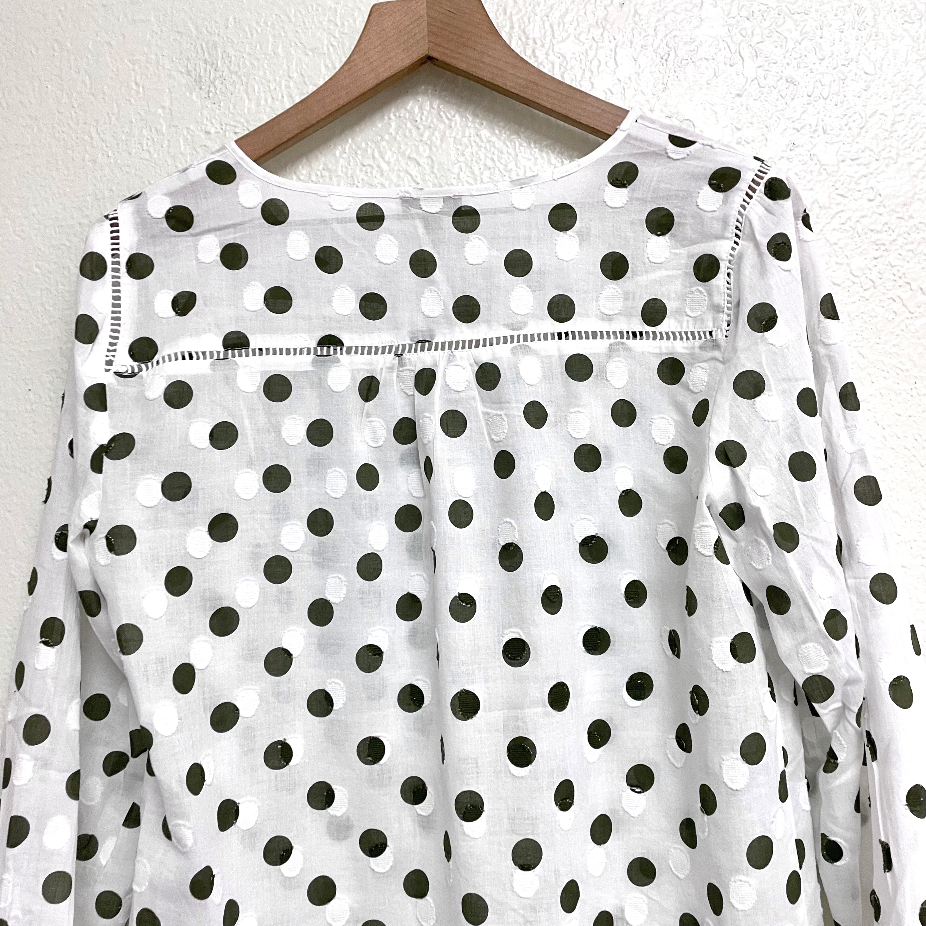 Polka Dot Blouse