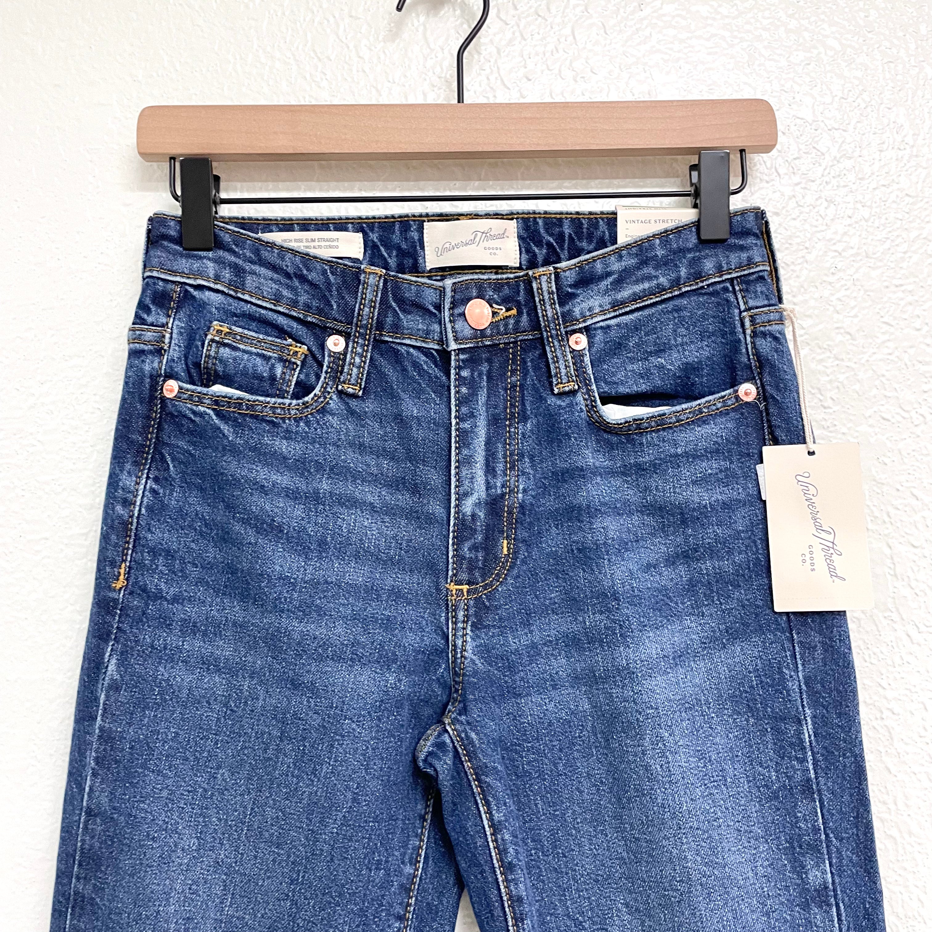 Slim Straight Jeans