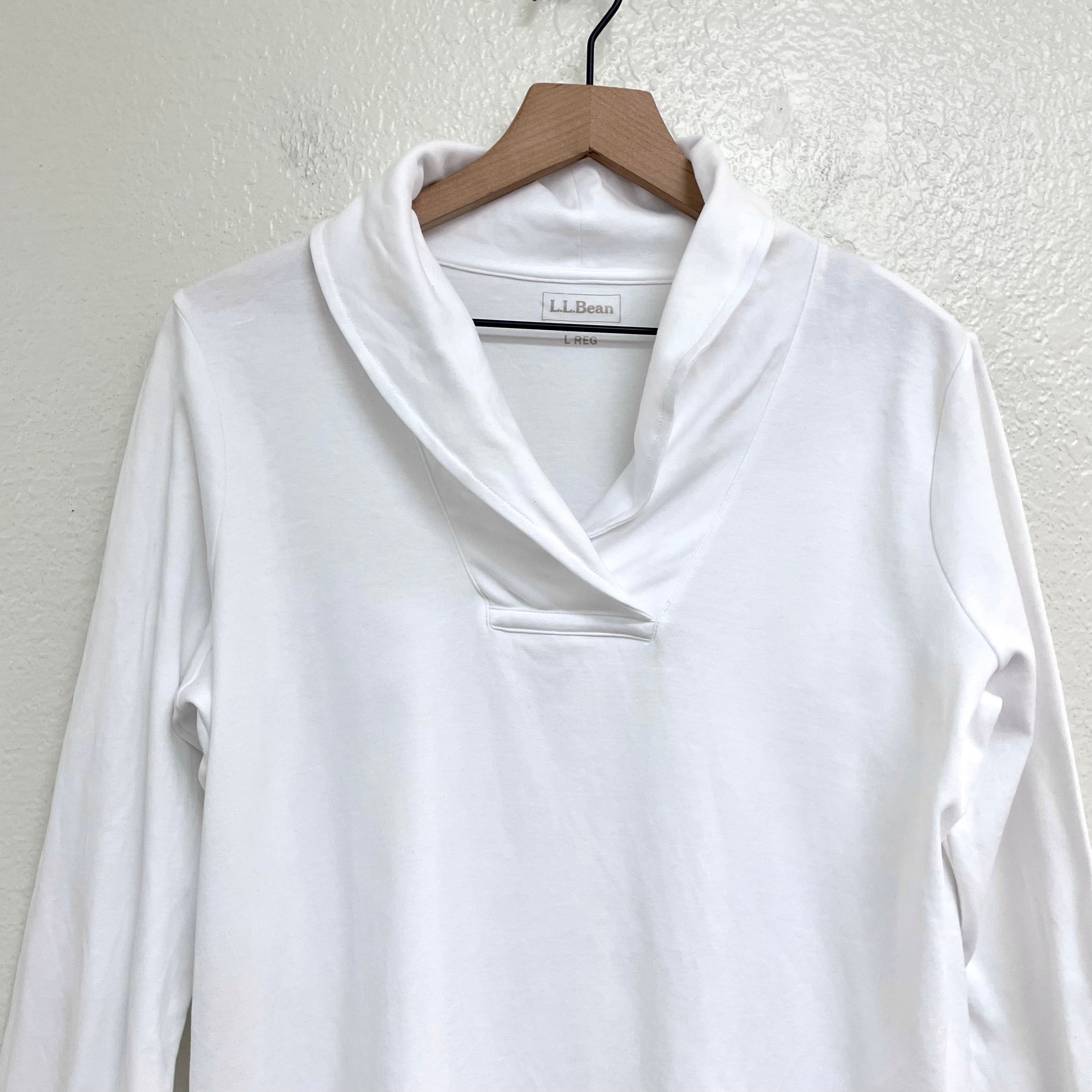 Shawl Neckline Sweatshirt