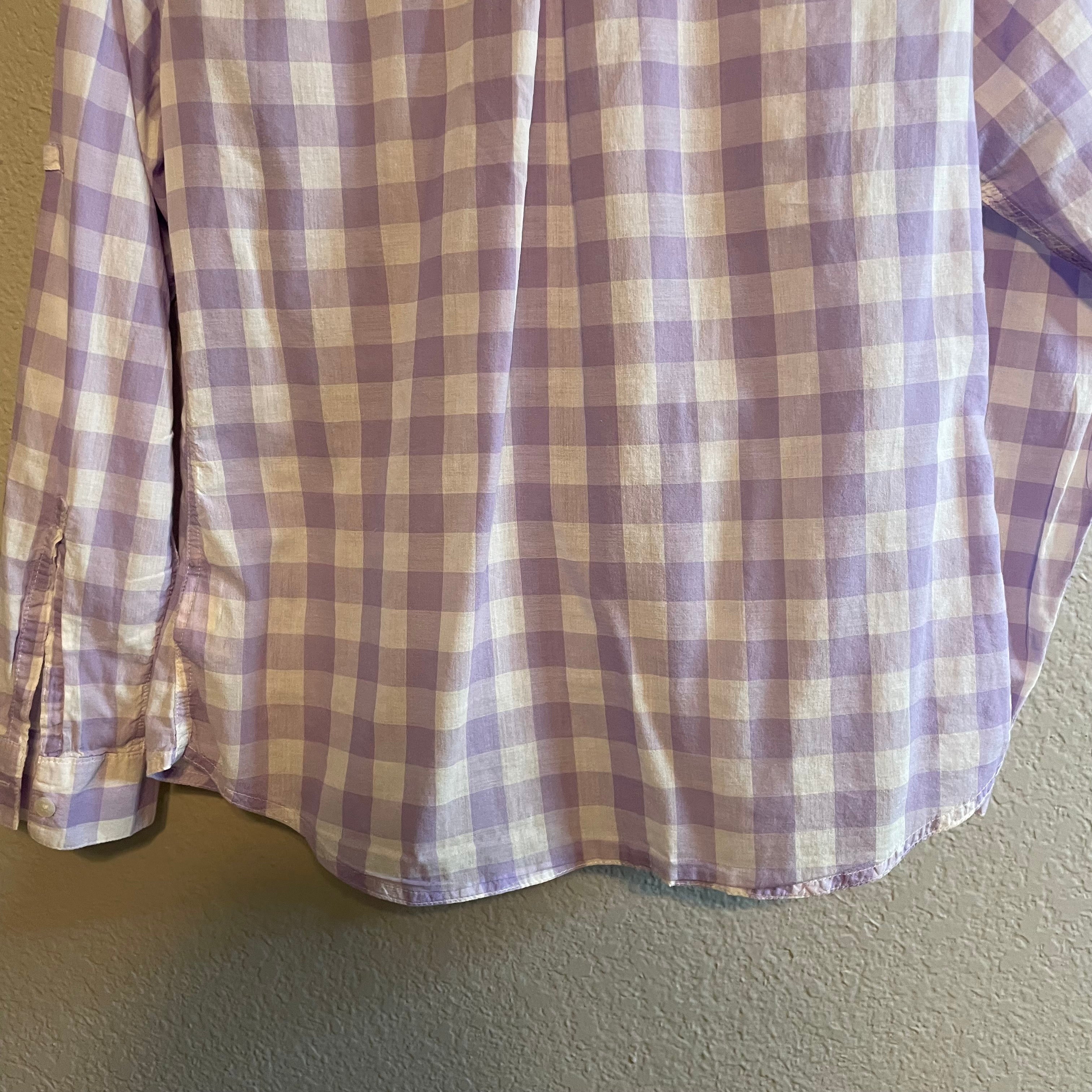 Plaid Lightweight Button Up Shirt