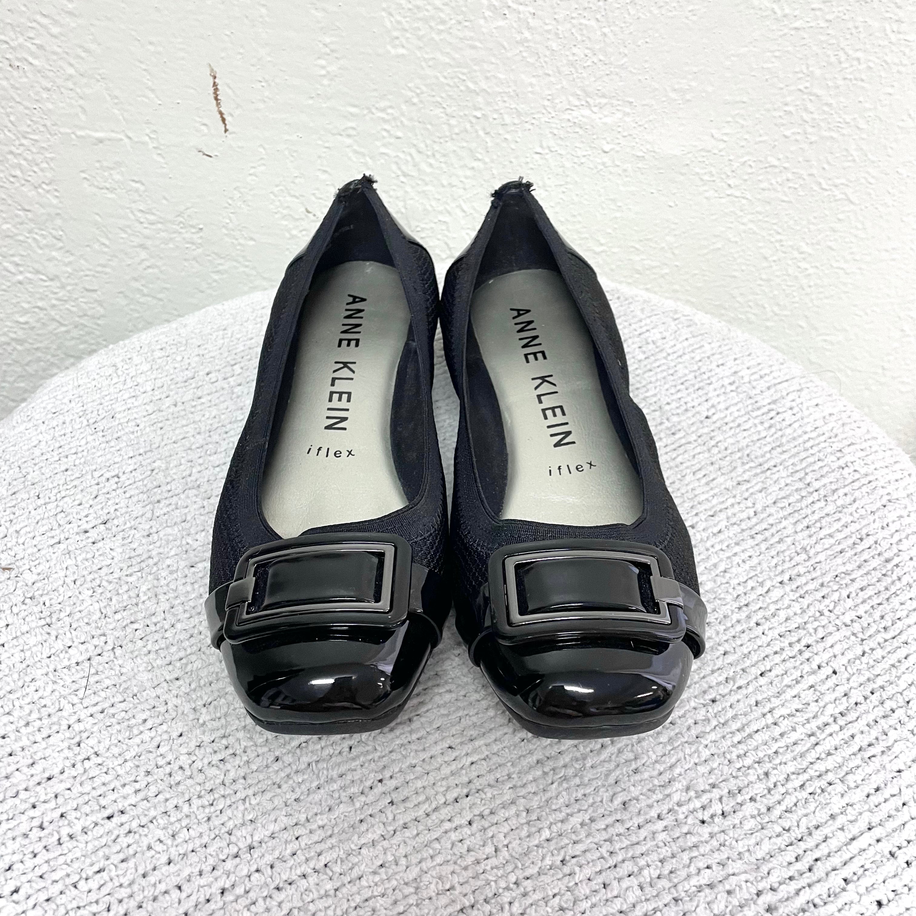 Fabric Upper Buckle Flats