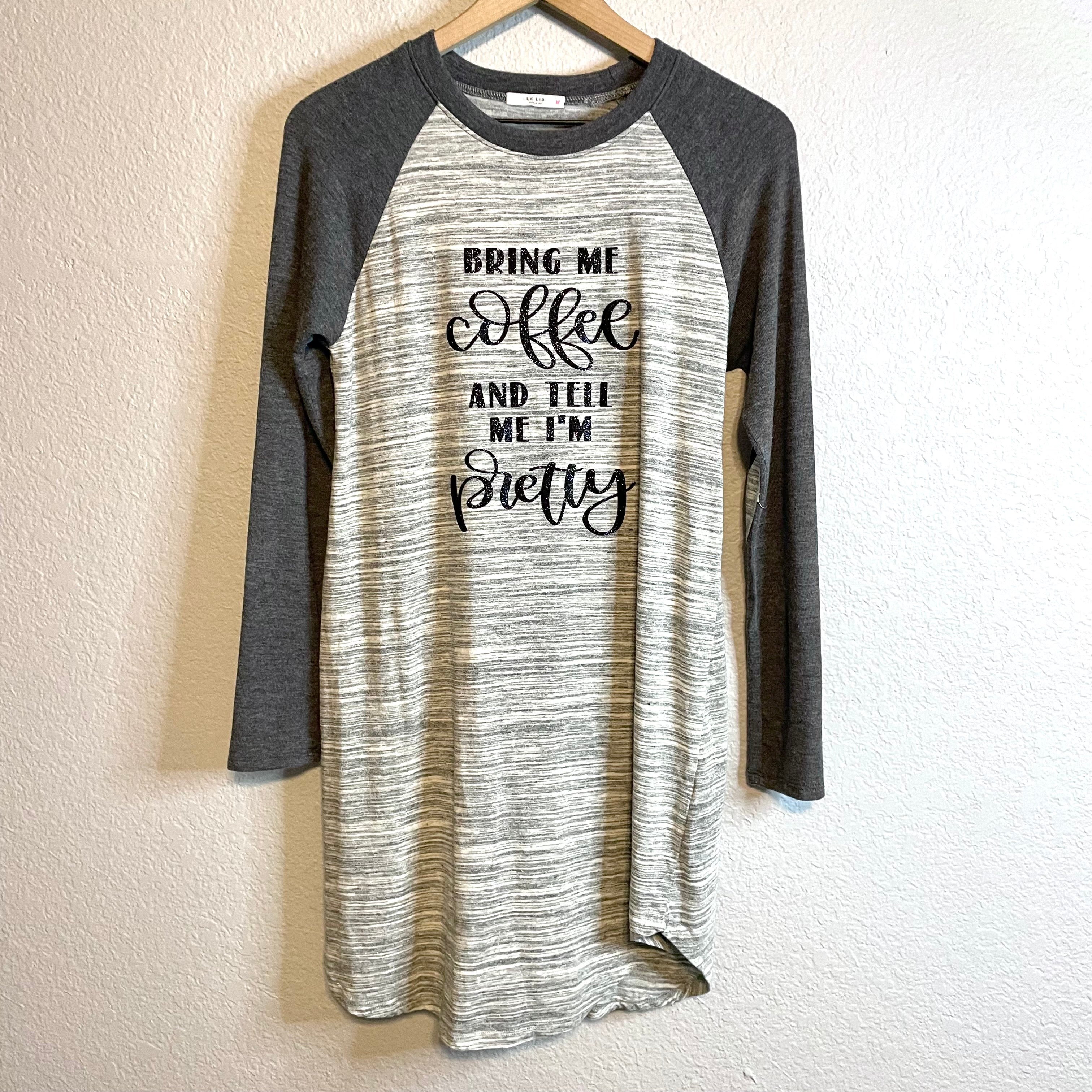 Coffee Lover Night Shirt