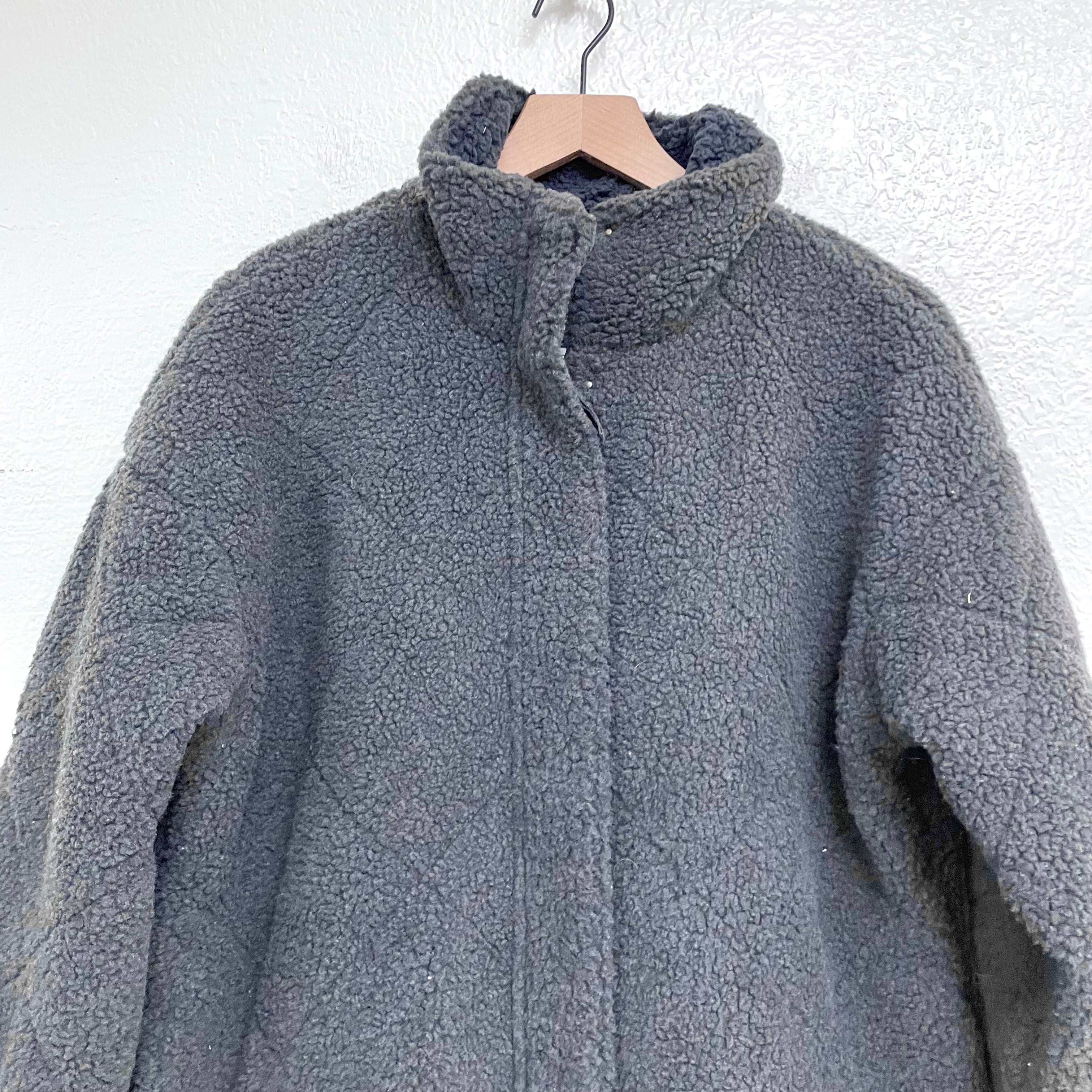 Textured Mock Neck Jacket