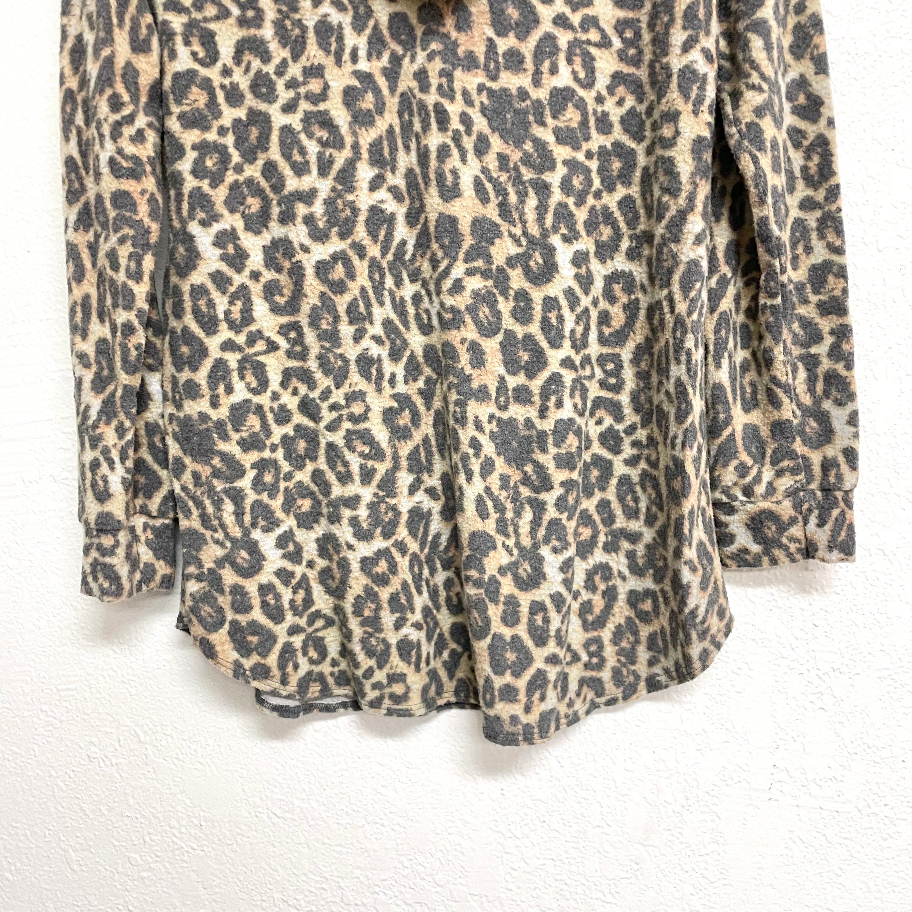 Leopard Hoodie Sweatshirt