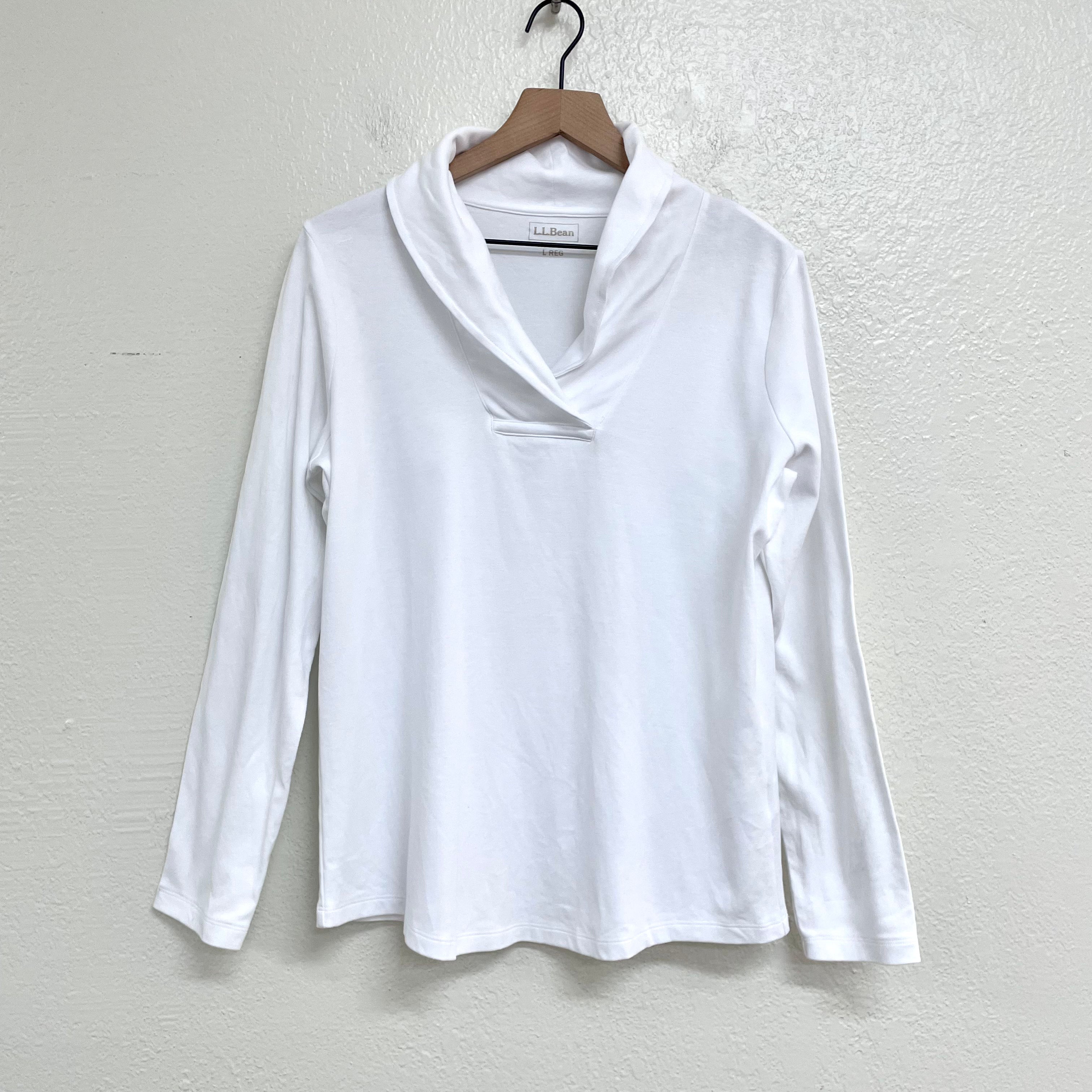 Shawl Neckline Sweatshirt