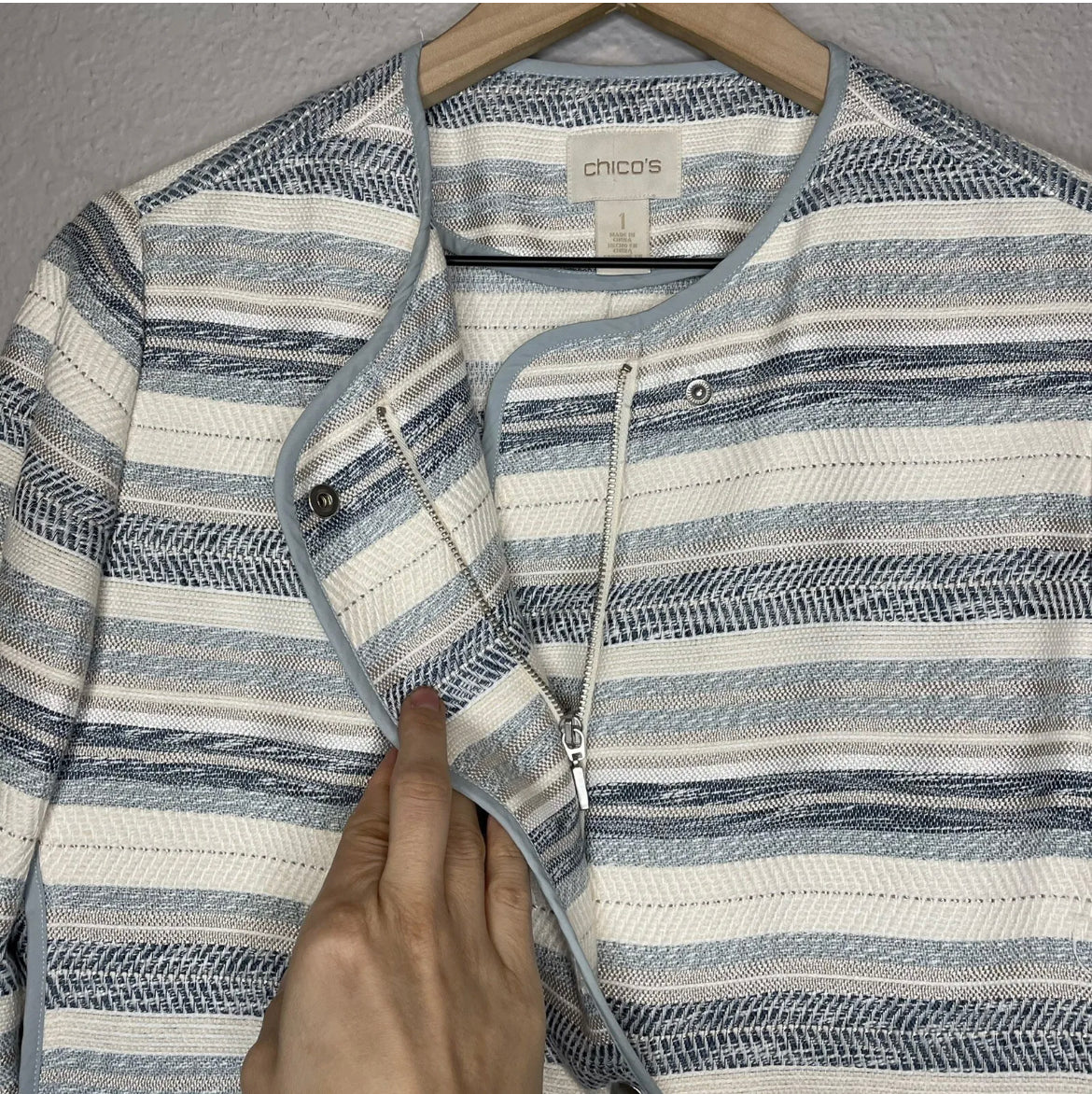 Striped Lightweight Jacket