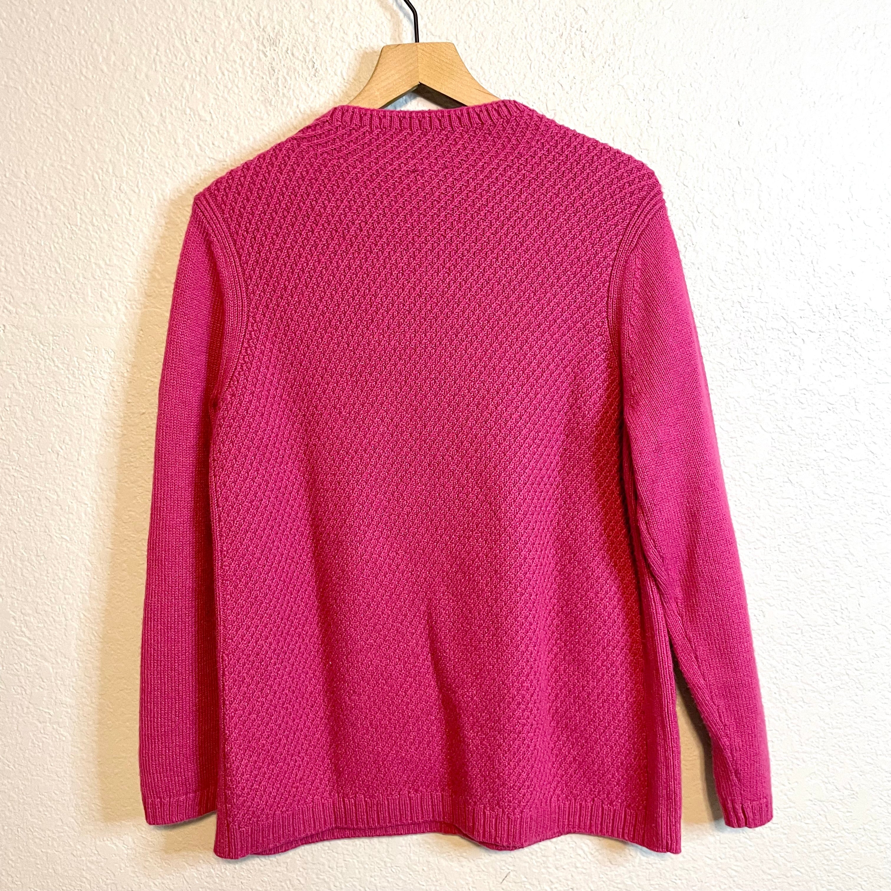 Mock Neck Button Sweater