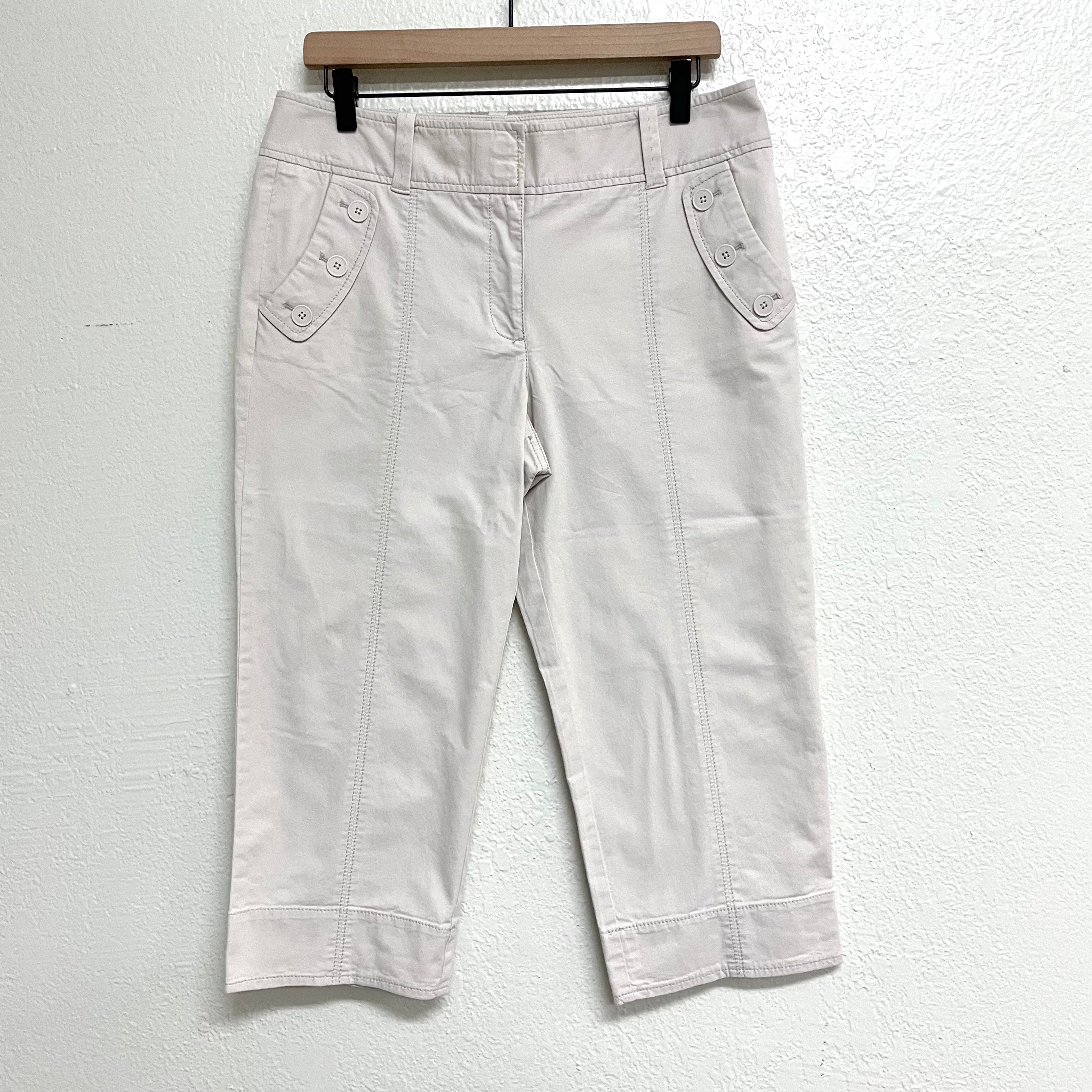 Capri Khaki Pants