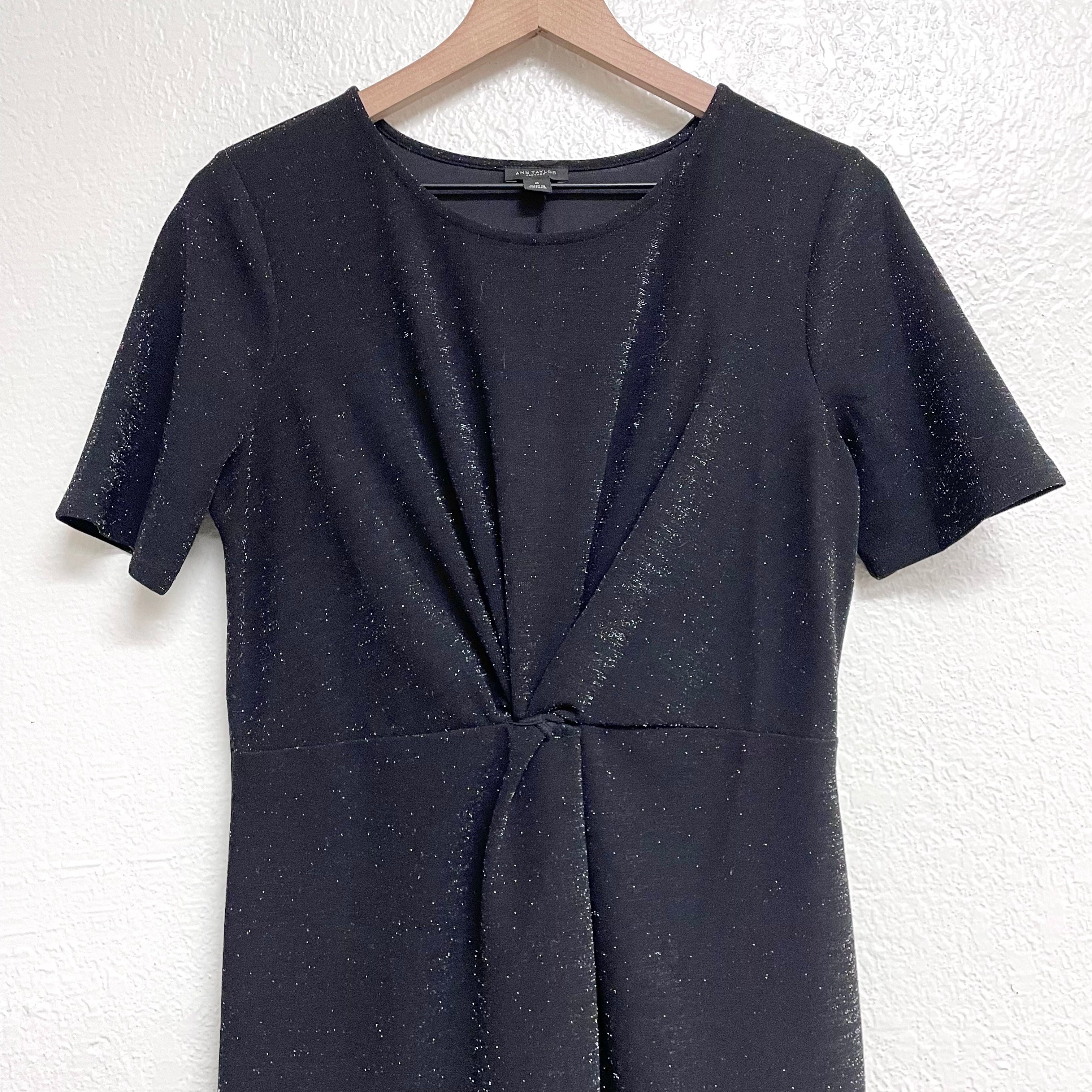 Twist Shimmer Dress