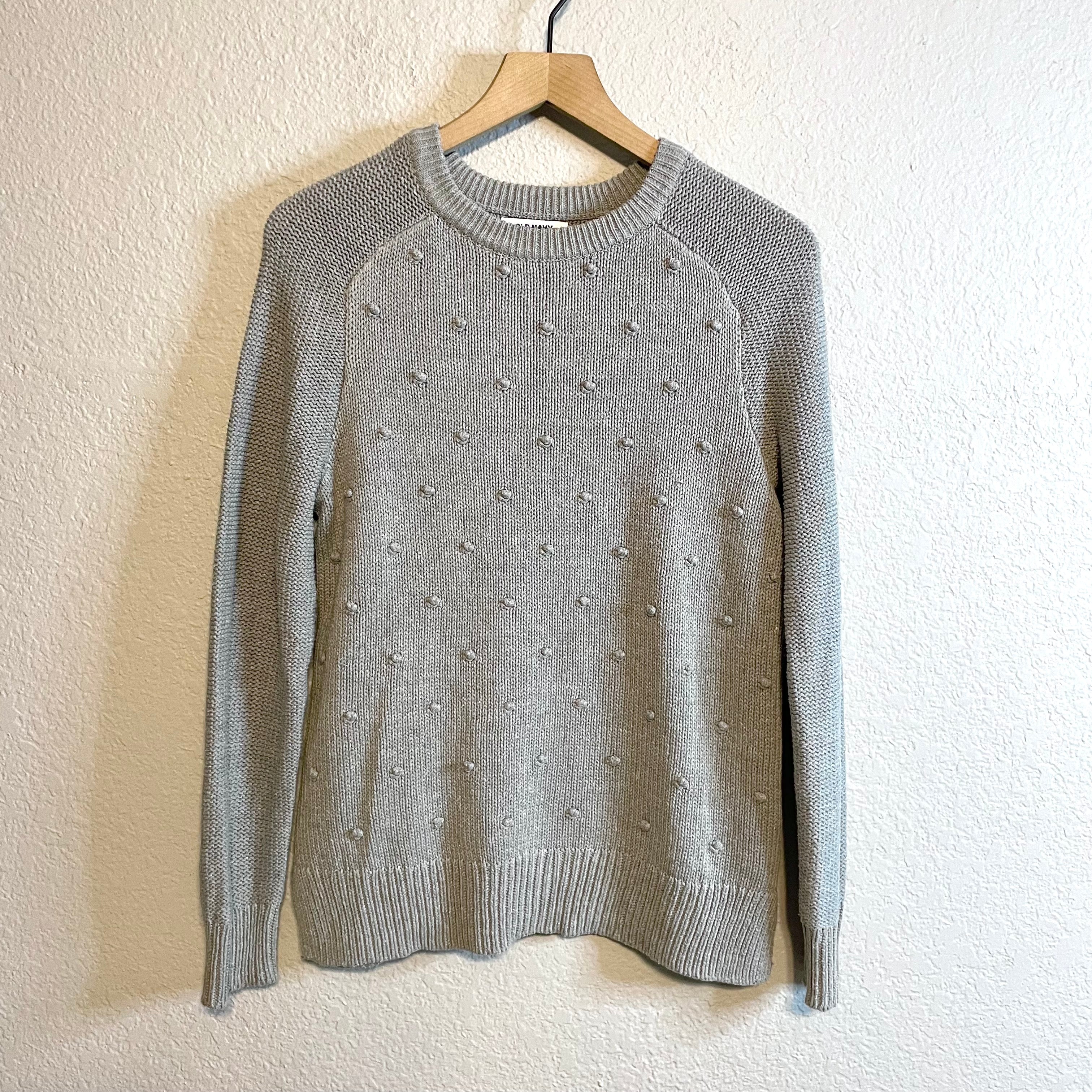 Knit Ball Polka Dot Sweater