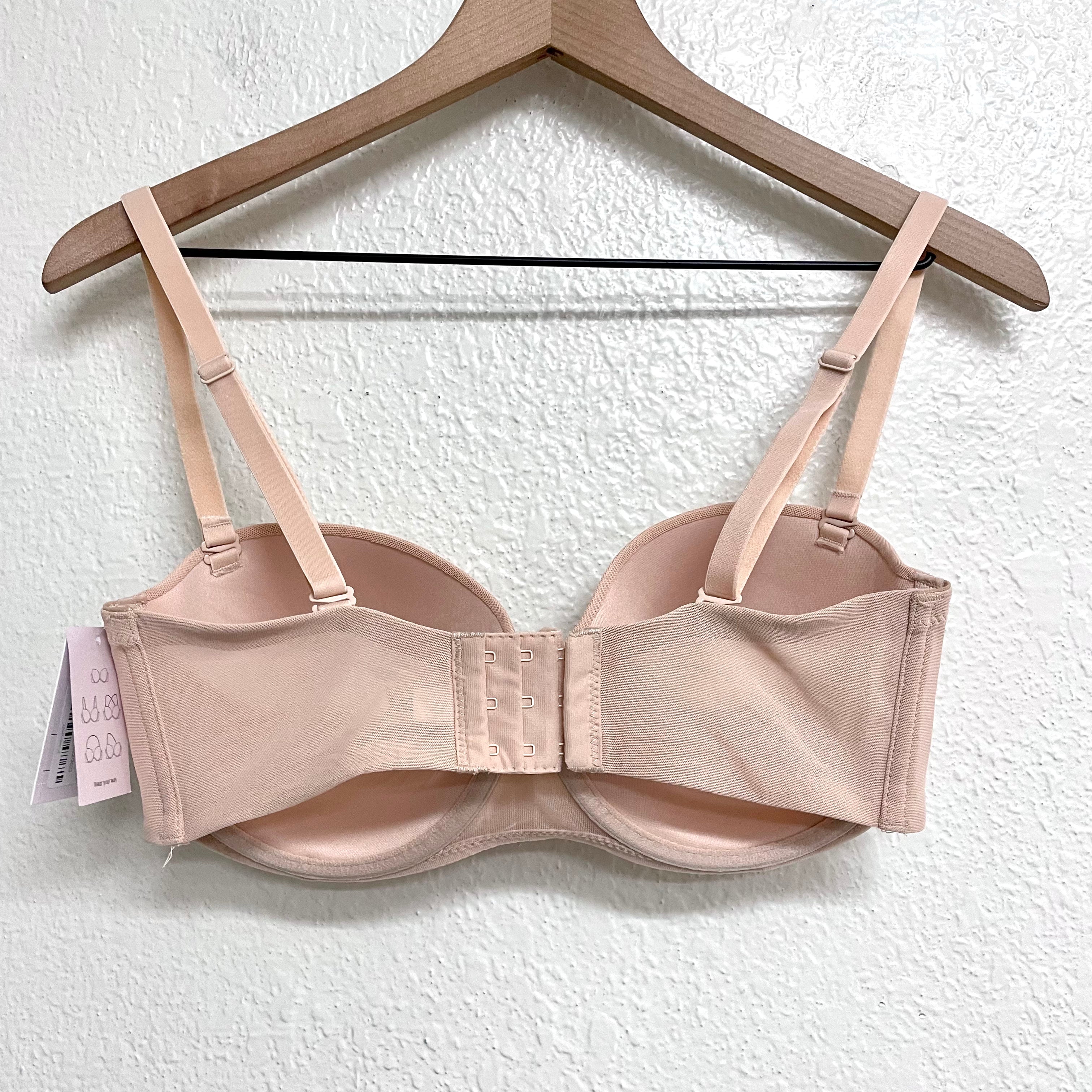 Lightly Lined Strapless Bra