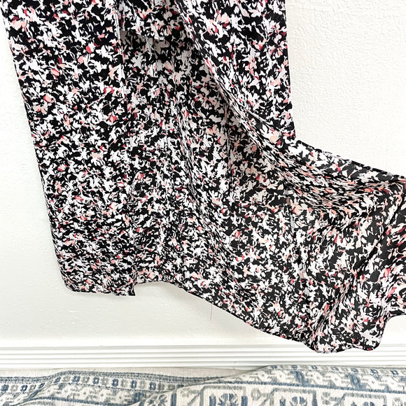 Floral High Low Maxi Dress