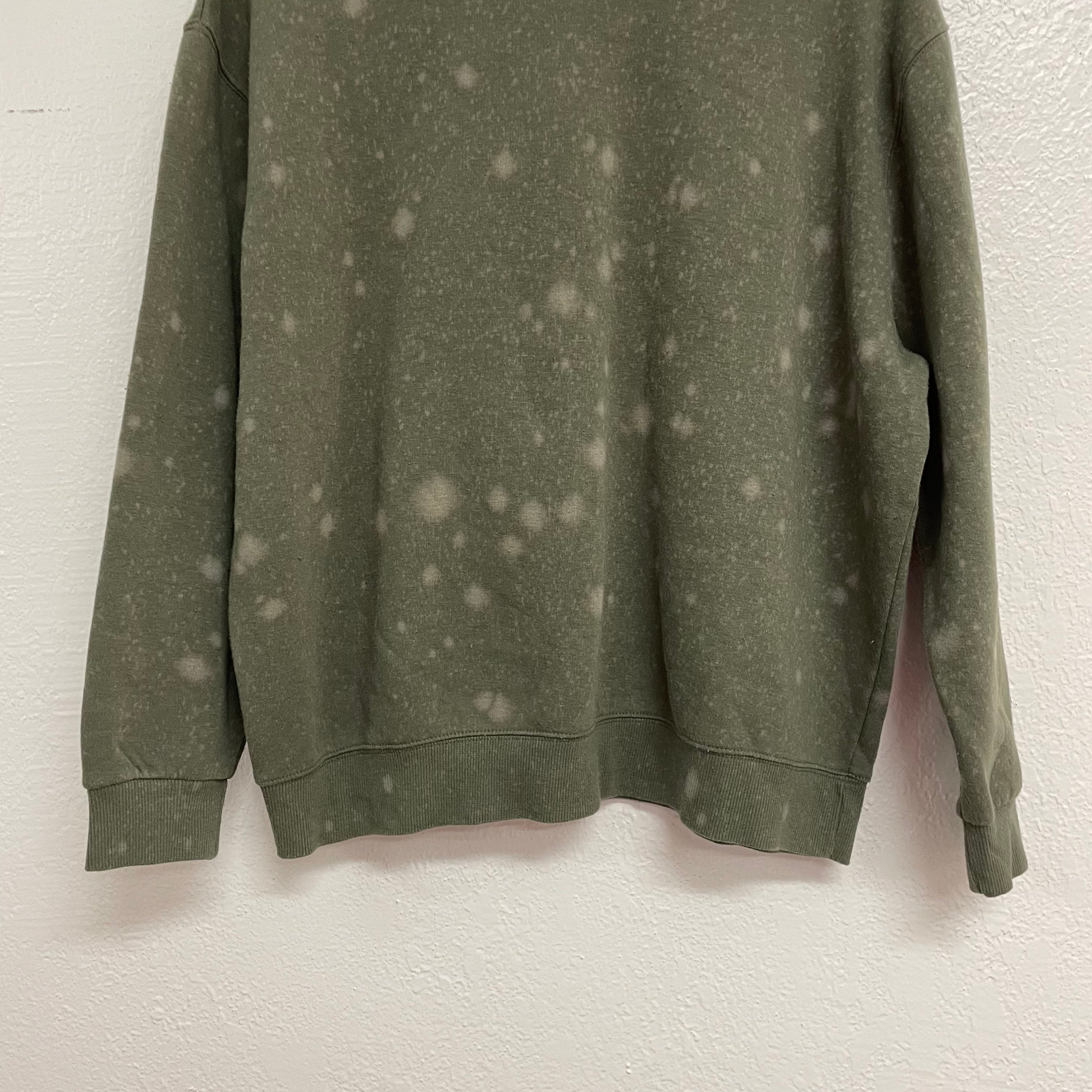 Bleach Dye Sweatshirt