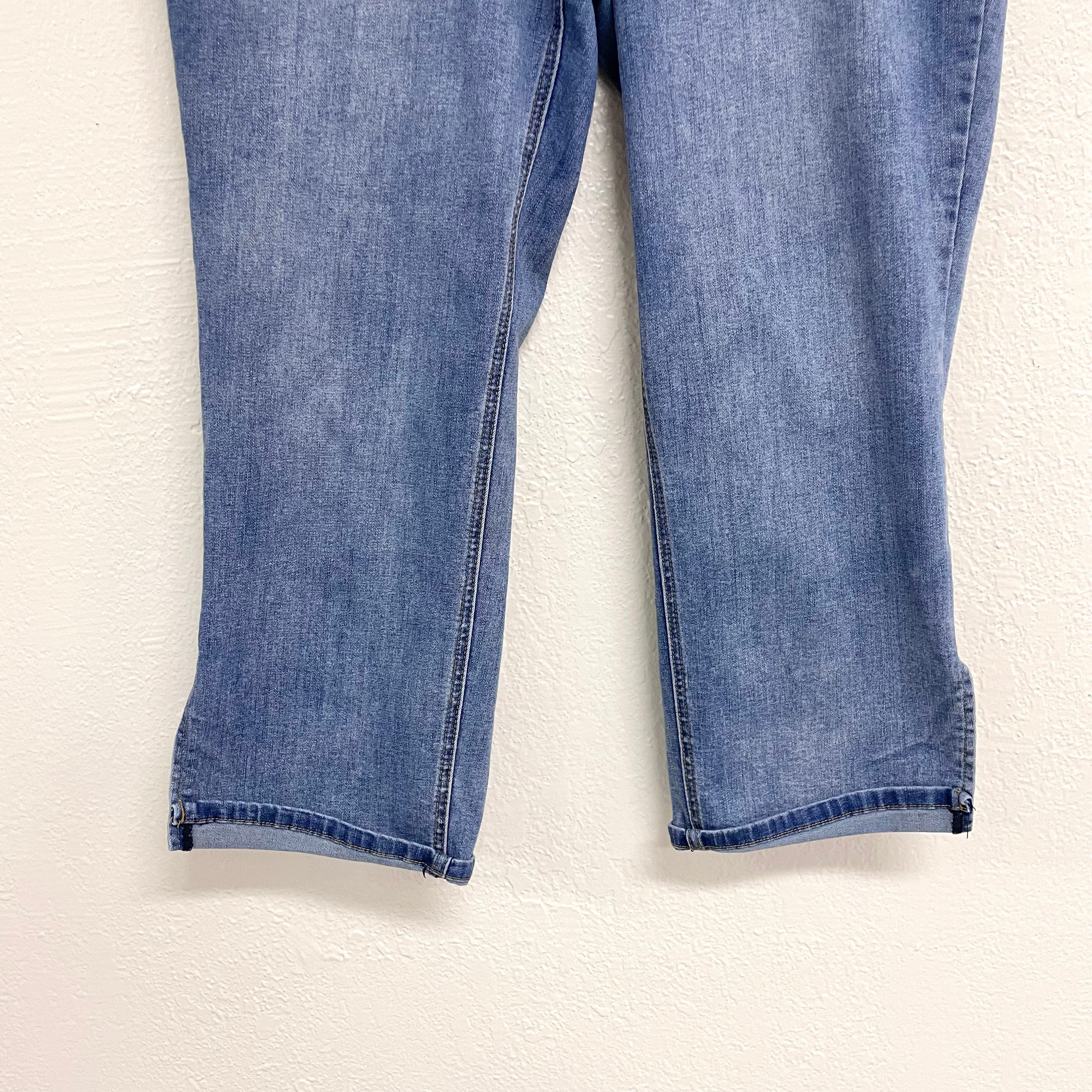 Crop Cuffed Jeans