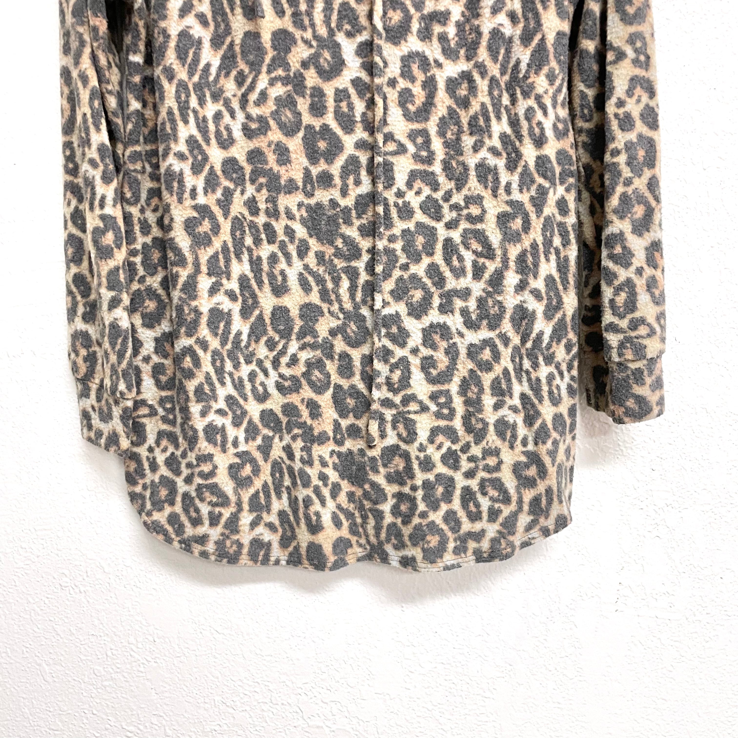 Leopard Hoodie Sweatshirt