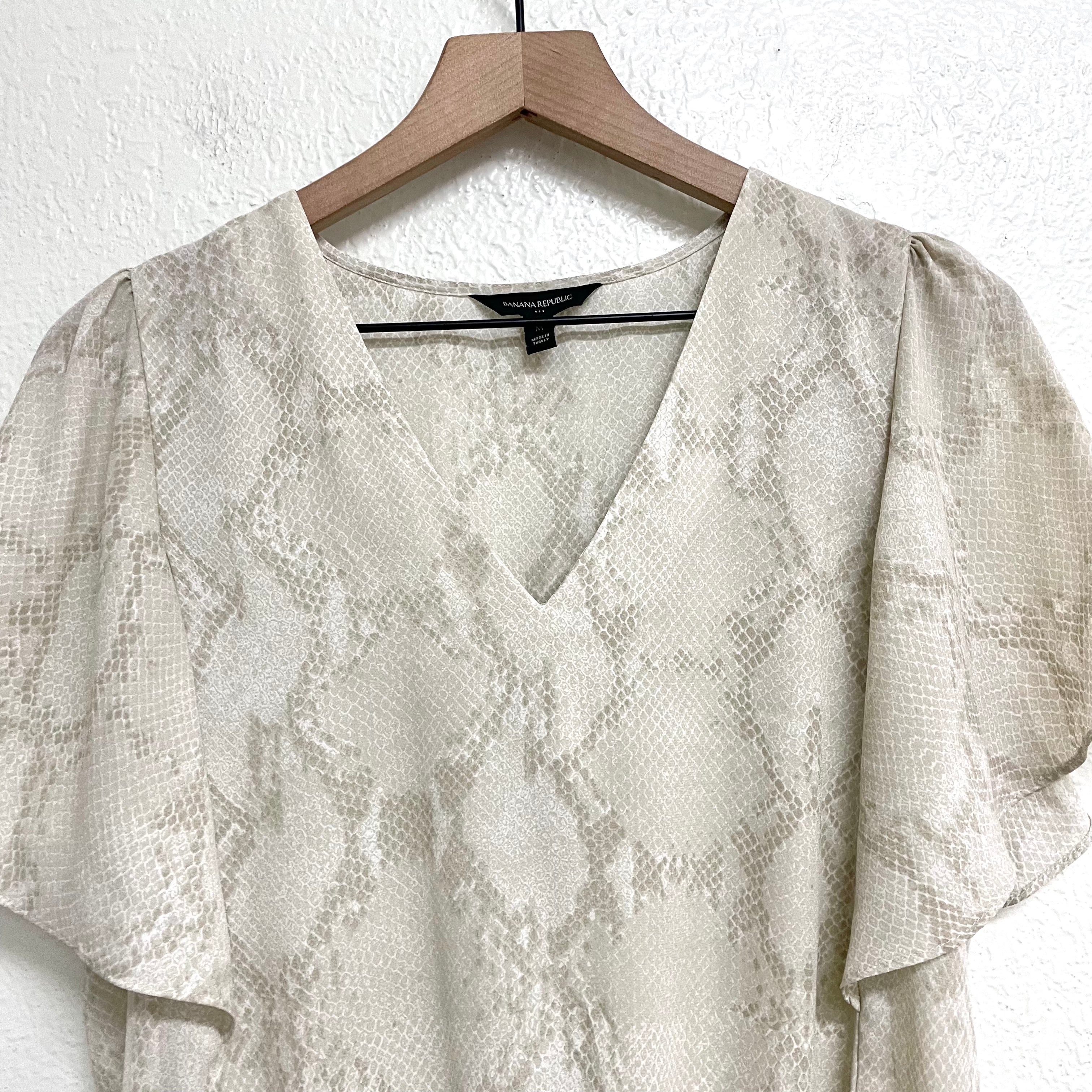 Snakeskin Blouse