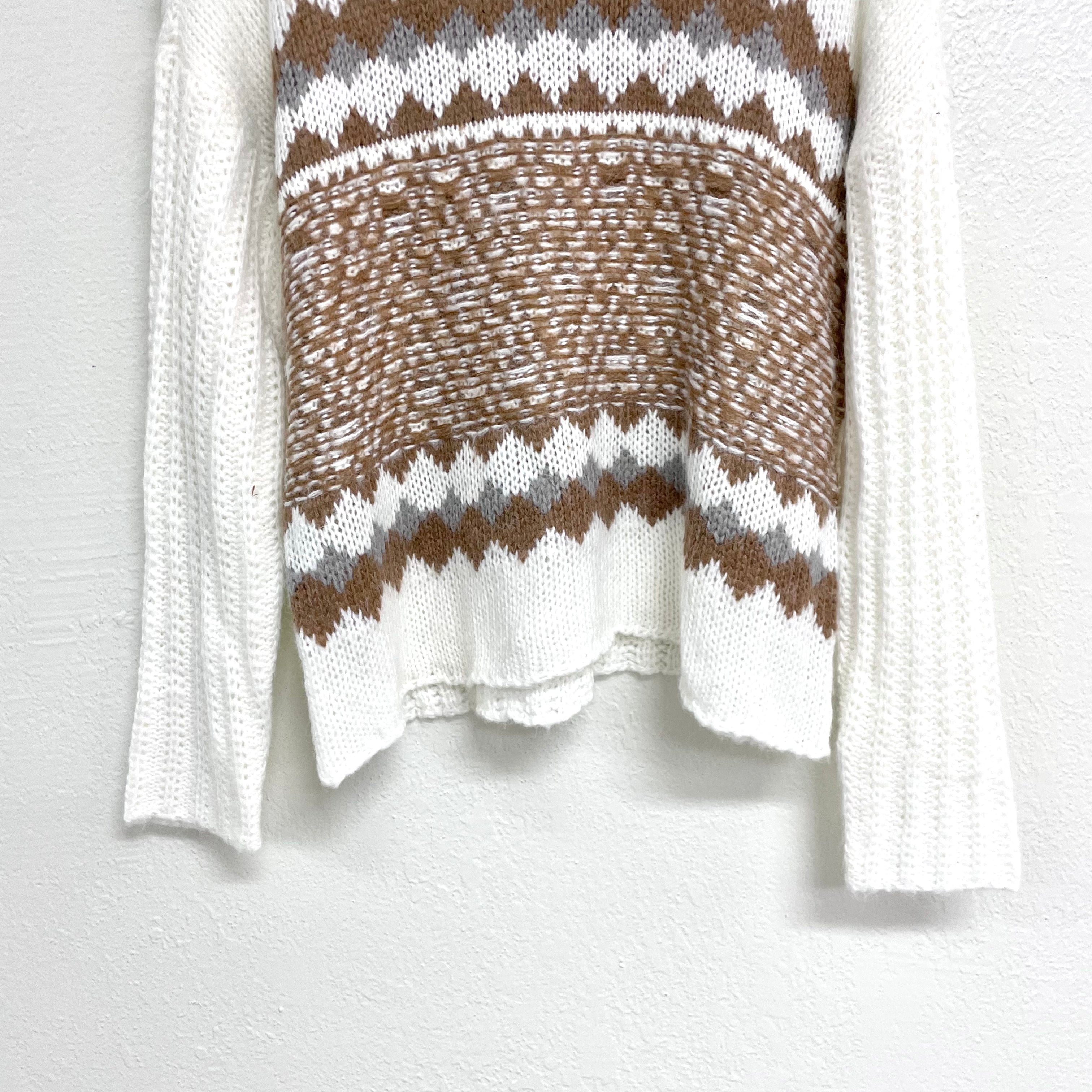 Geometric Knit Sweater